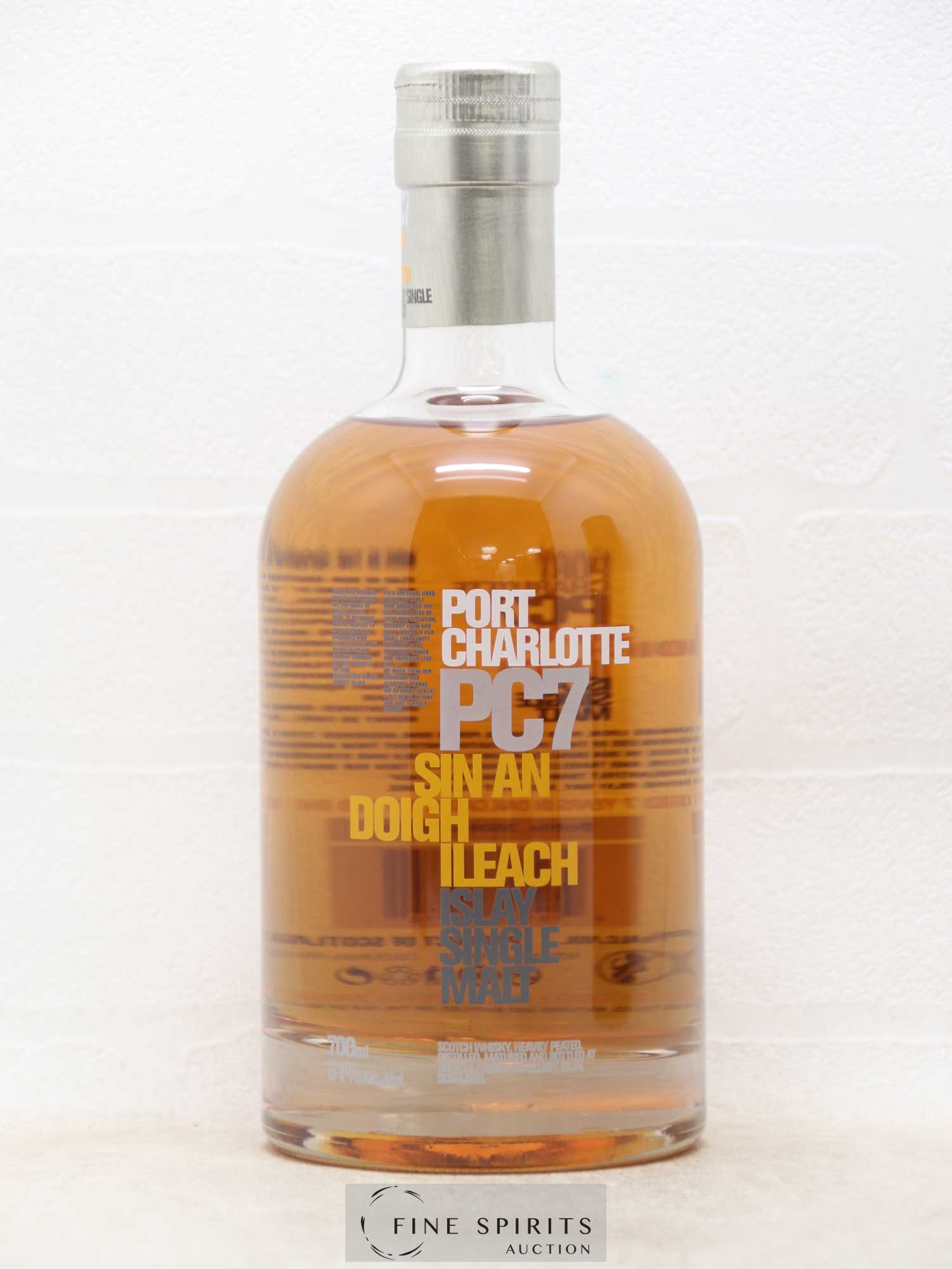 Port Charlotte 7 years Of. PC7 One of 24000 - bottled 2008 Sin An Doigh Ileach - Posten von 1 Flasche - 1