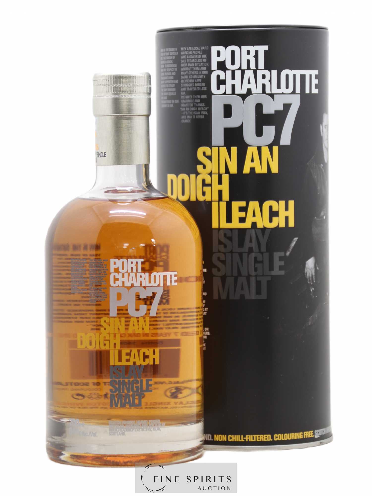Port Charlotte 7 years Of. PC7 One of 24000 - bottled 2008 Sin An Doigh Ileach - Posten von 1 Flasche - 0