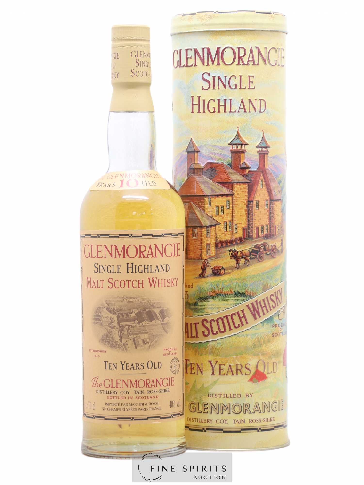 Glenmorangie 10 years Of. Maltman backlabel - Lot de 1 bouteille - 0