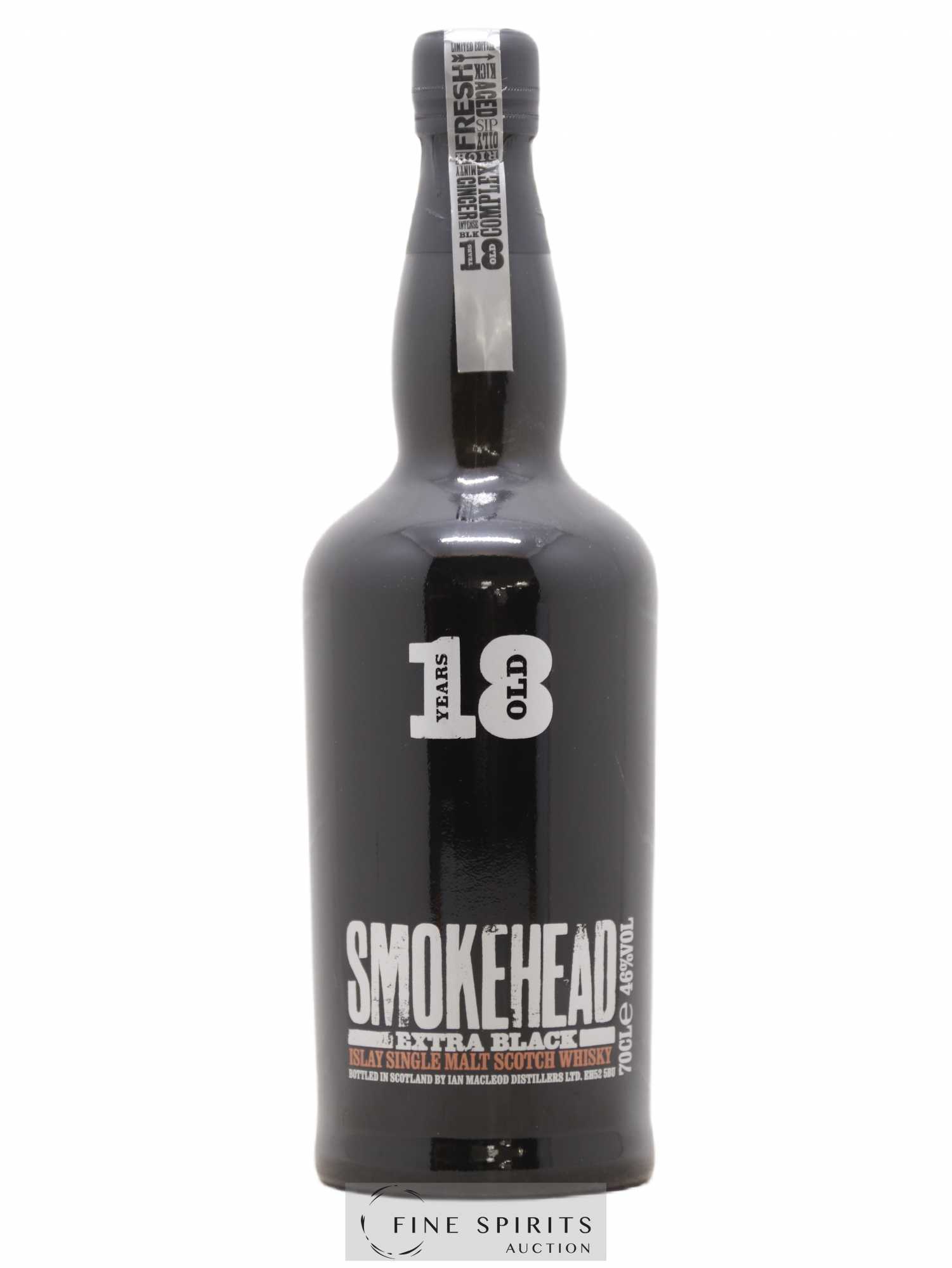Smokehead 18 years Ian Macleod Extra Black - Lot of 1 bottle - 0