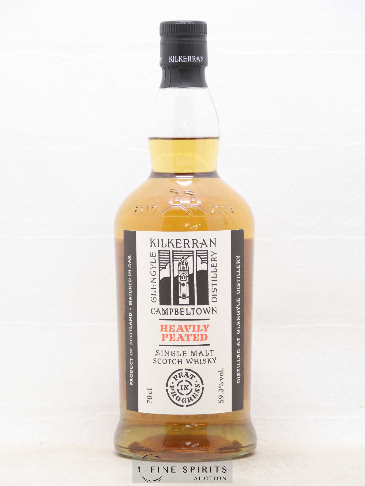 Kilkerran Of. Heavily Peated Batch n°1 - Lot de 1 bouteille - 1