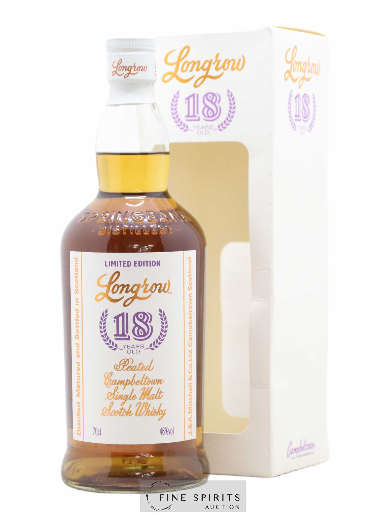 Longrow 18 years Of. Peated Limited Edition - Lot de 1 bouteille - 0