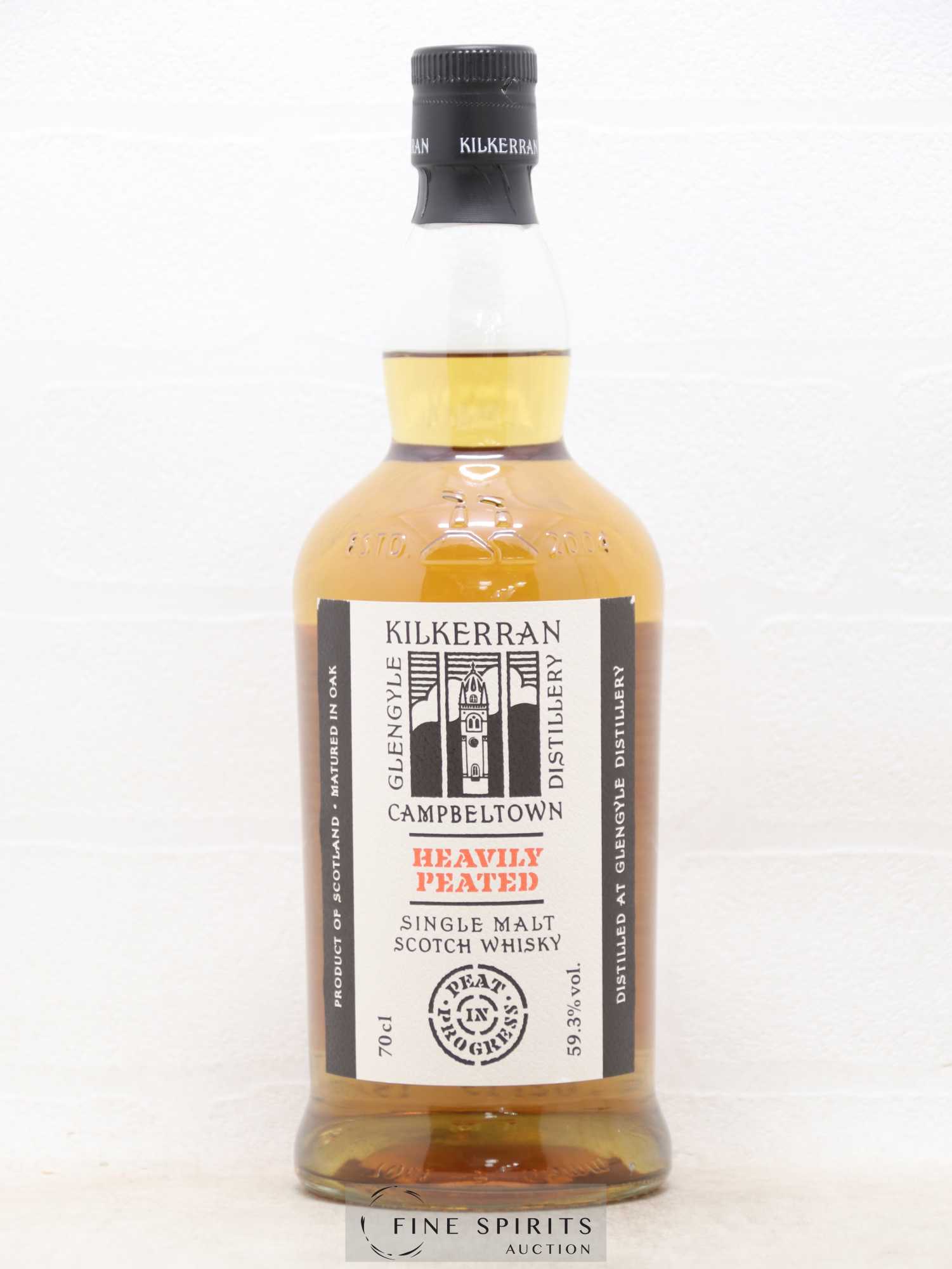 Kilkerran Of. Heavily Peated Batch n°1 - Lot de 1 bouteille - 1