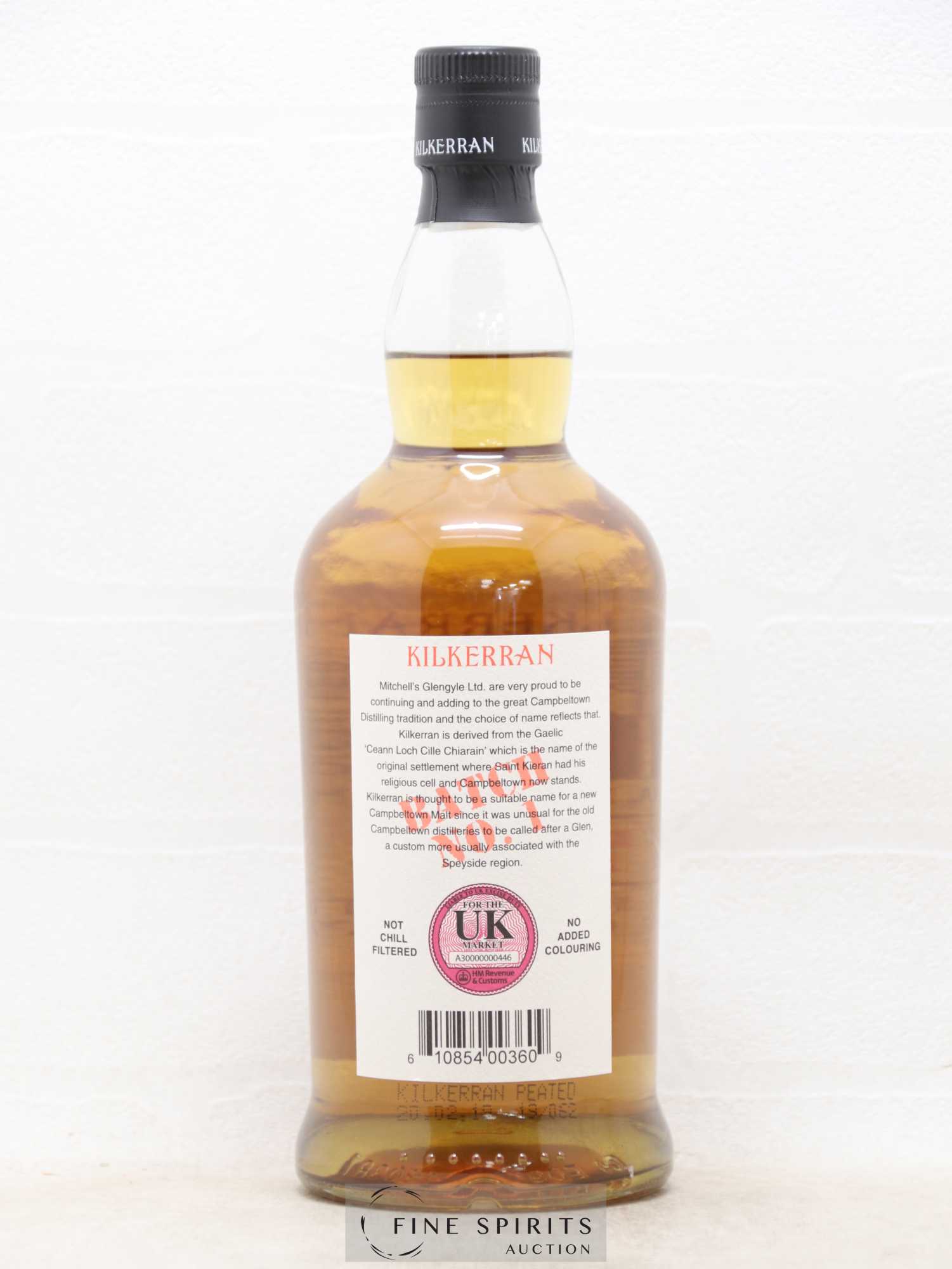 Kilkerran Of. Heavily Peated Batch n°1 - Lot de 1 bouteille - 2