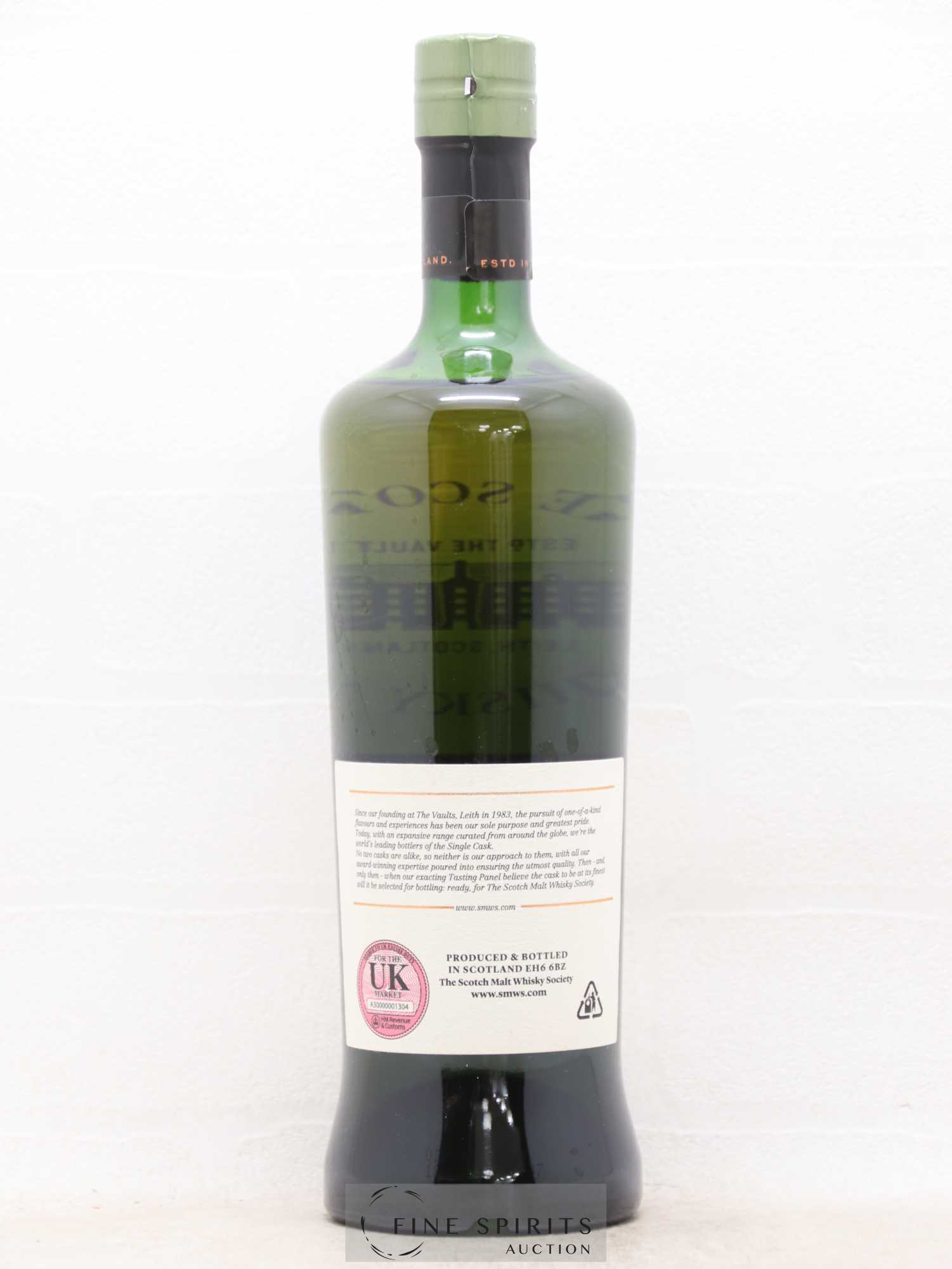 Peat-Reek and Barbeque Char 9 years 2007 The Scotch Malt Whisky Society Cask n°33.135 - One of 606 - Lot de 1 bouteille - 1