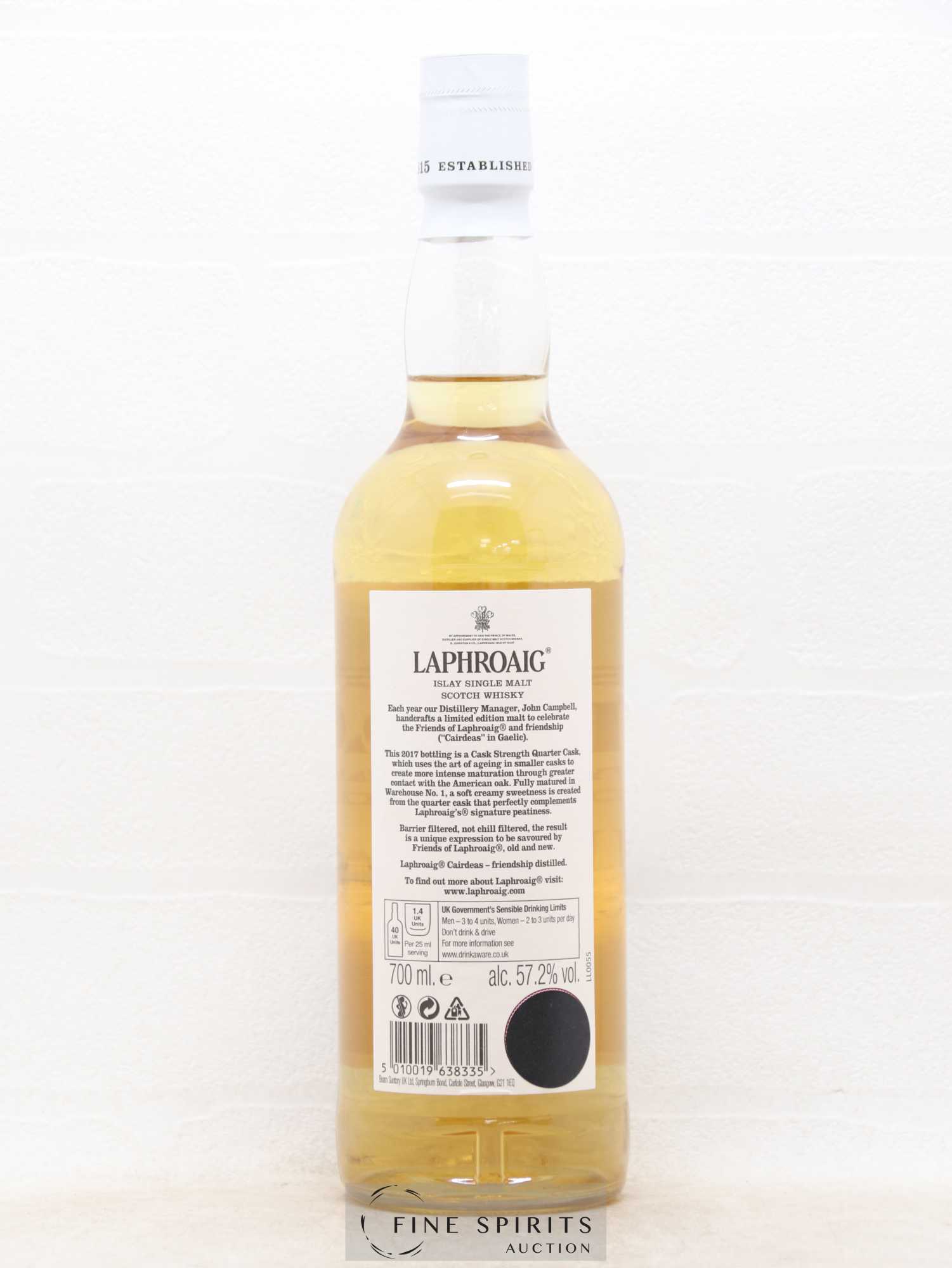 Laphroaig Of. Cairdeas Cask Strength Quarter Cask - Posten von 1 Flasche - 2