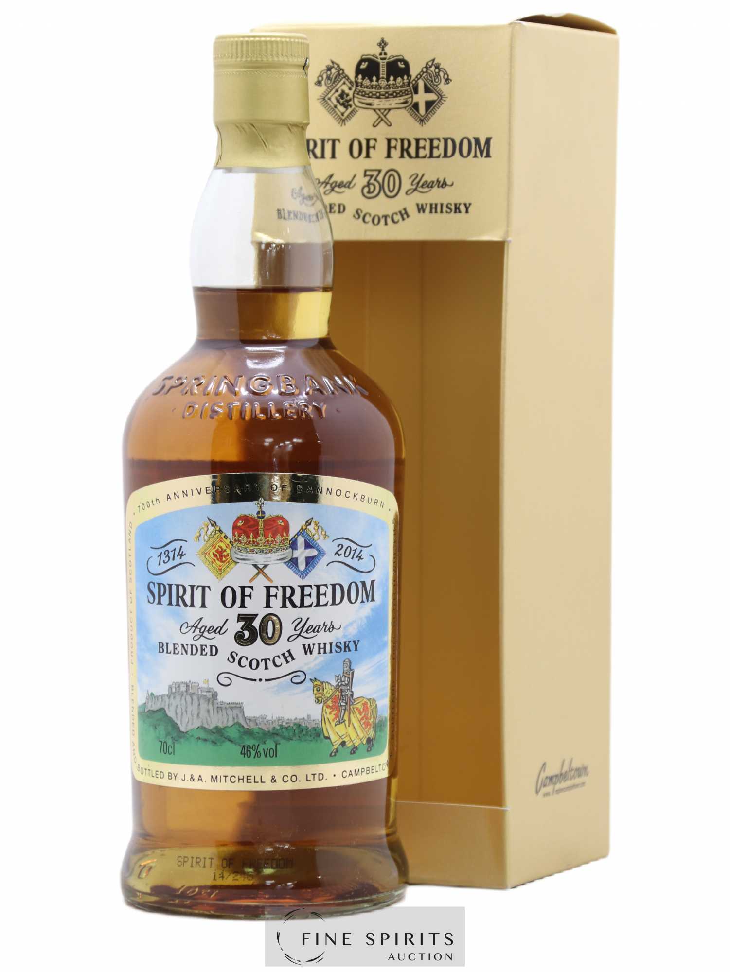 Spirit of Freedom 30 years Of. One of 2014 bottles - Lot de 1 bouteille - 0