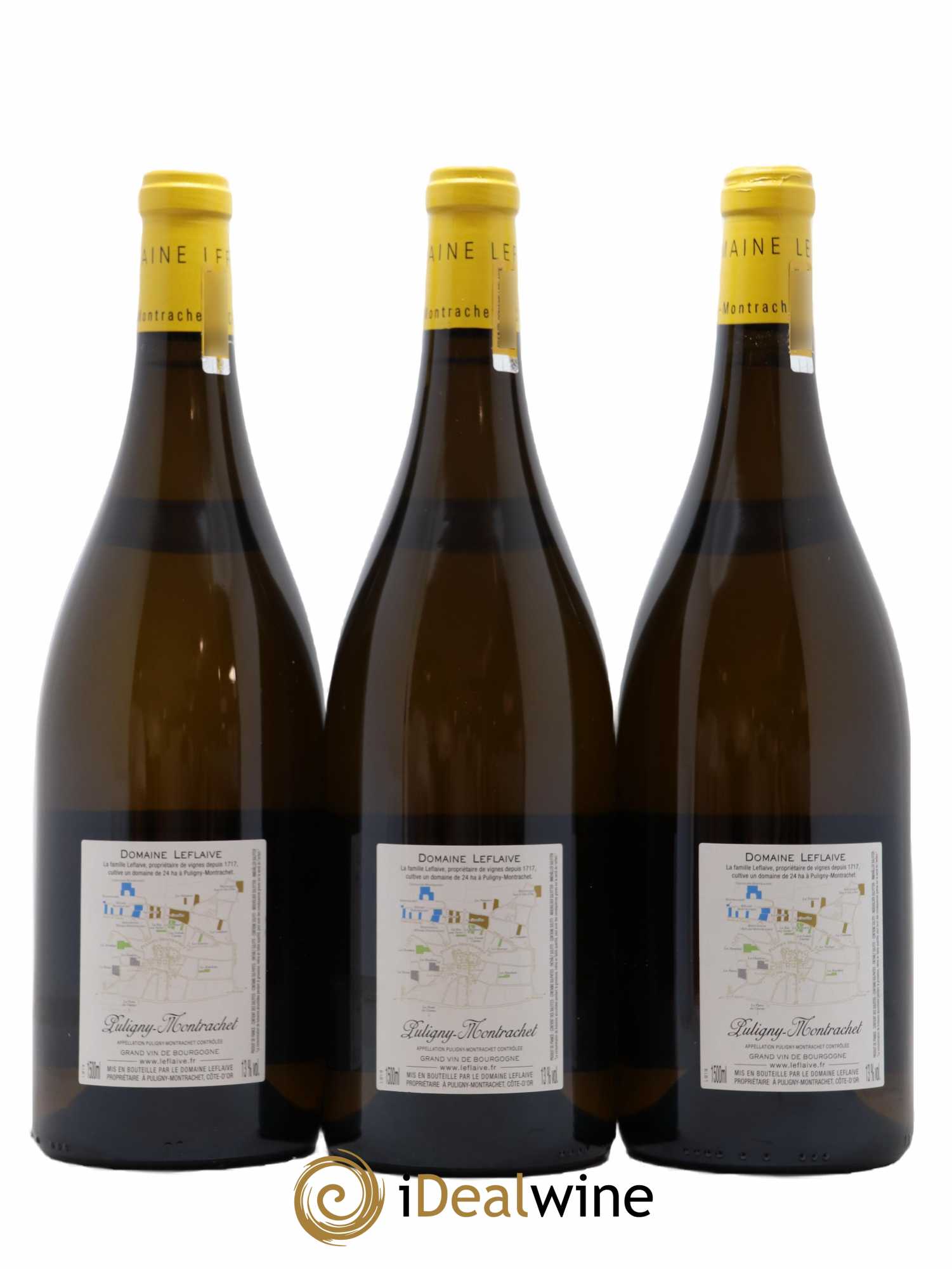 Puligny-Montrachet Leflaive (Domaine) 2018 - Lot de 3 magnums - 1