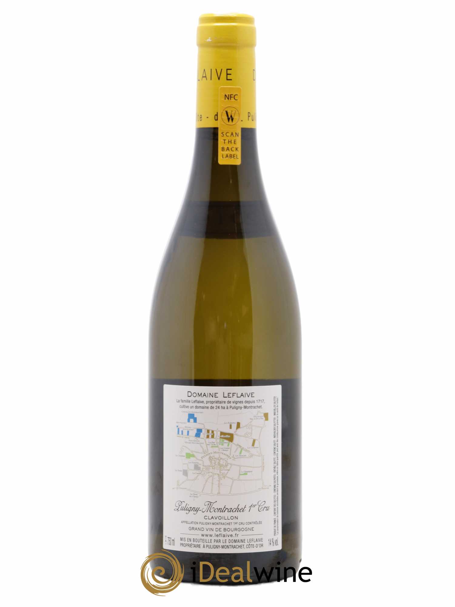 Puligny-Montrachet 1er Cru Clavoillon Leflaive (Domaine) 2019 - Lot de 1 bouteille - 1