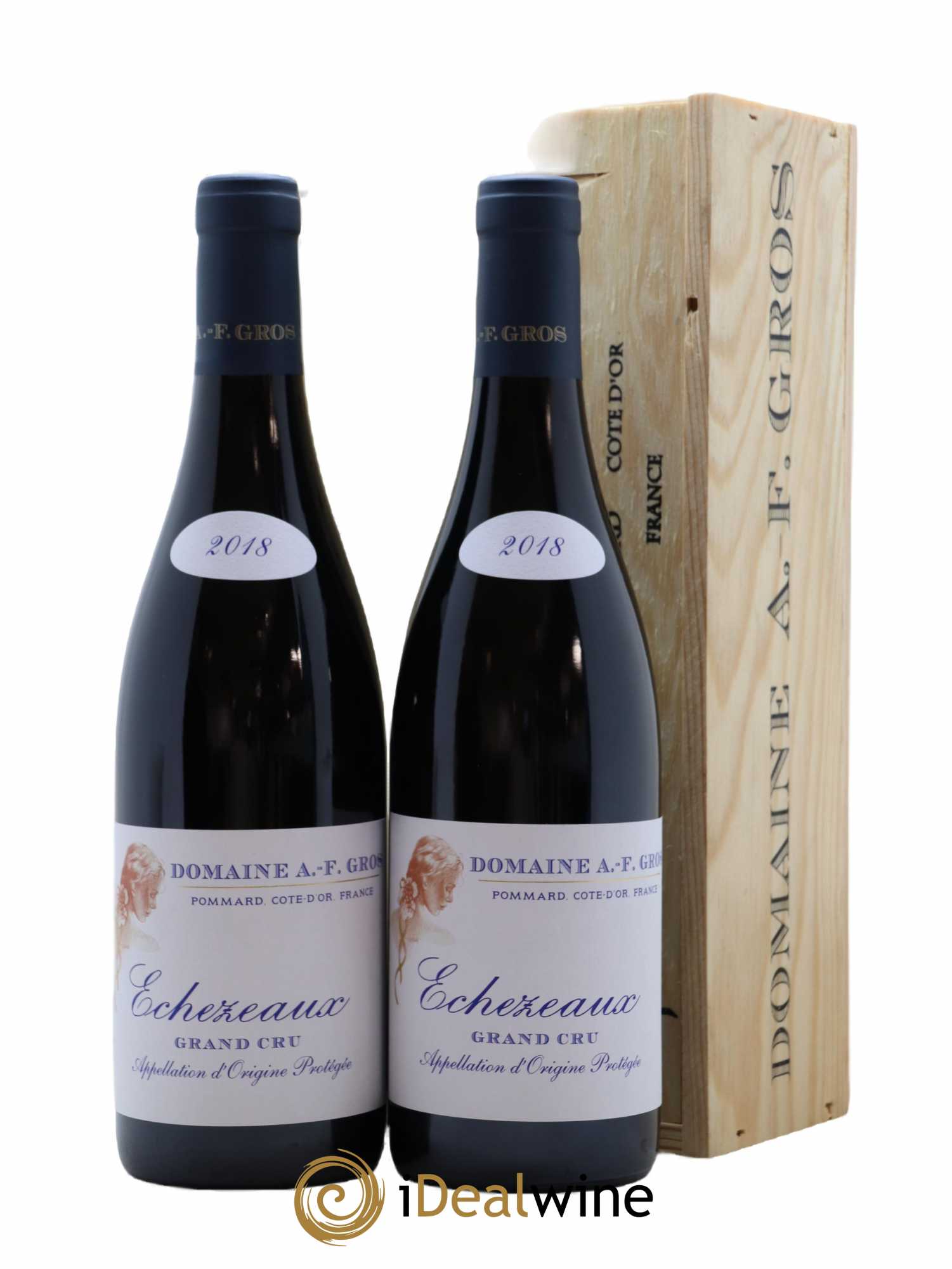 Echezeaux Grand Cru A.-F. Gros 2018 - Lot de 2 bouteilles - 3