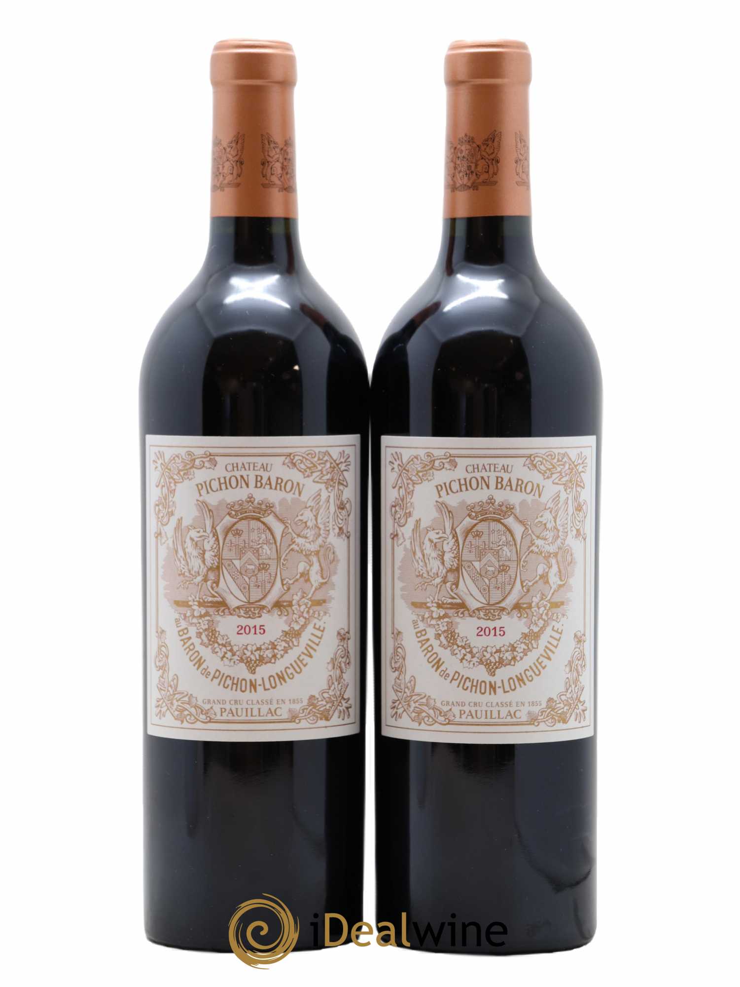 Pichon Longueville Baron 2ème Grand Cru Classé 2015 - Lot de 2 bouteilles - 0