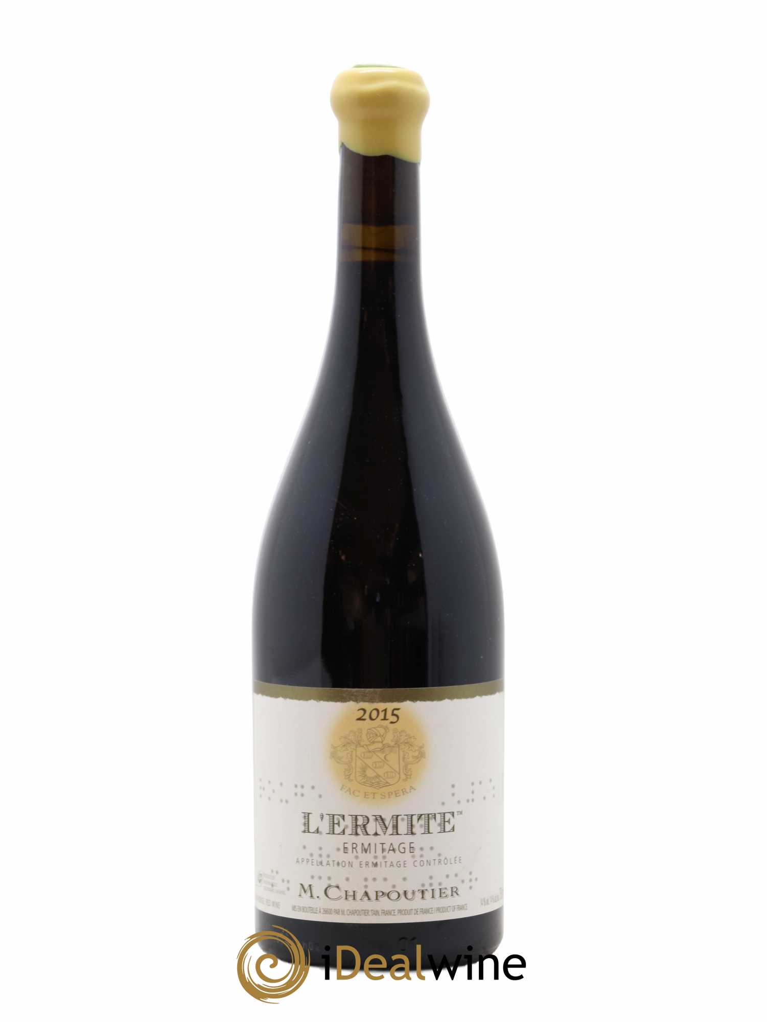 Hermitage Ermitage l'Ermite Chapoutier 2015 - Lot de 1 bouteille - 0