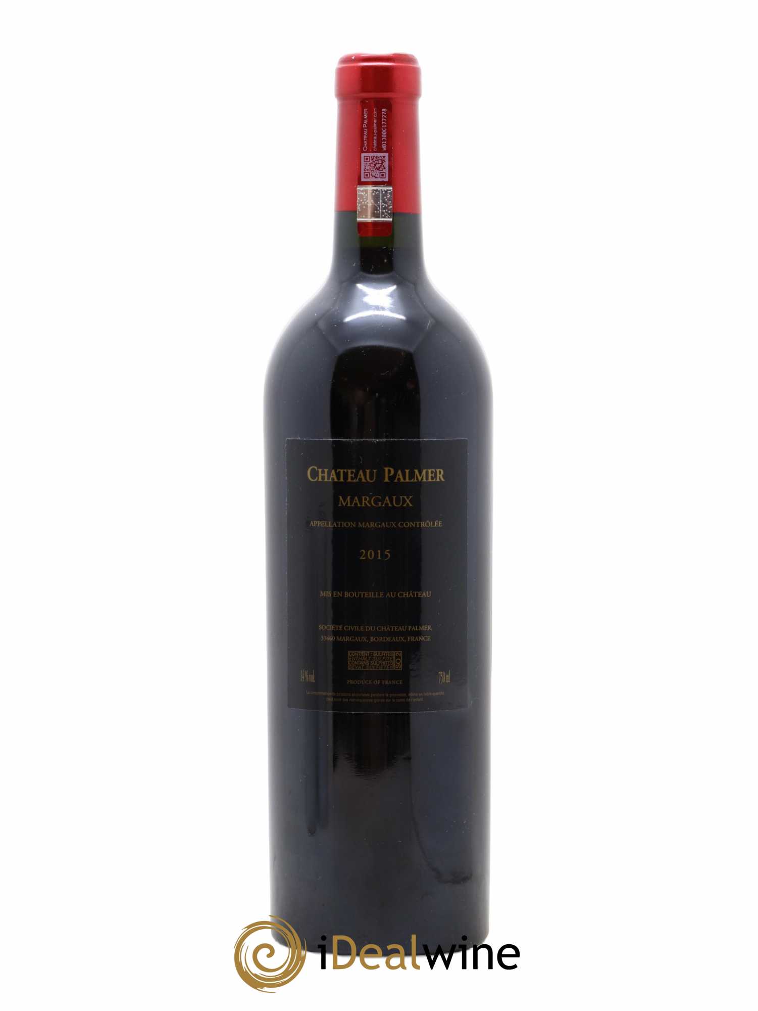 Château Palmer 3ème Grand Cru Classé 2015 - Lot de 1 bouteille - 1