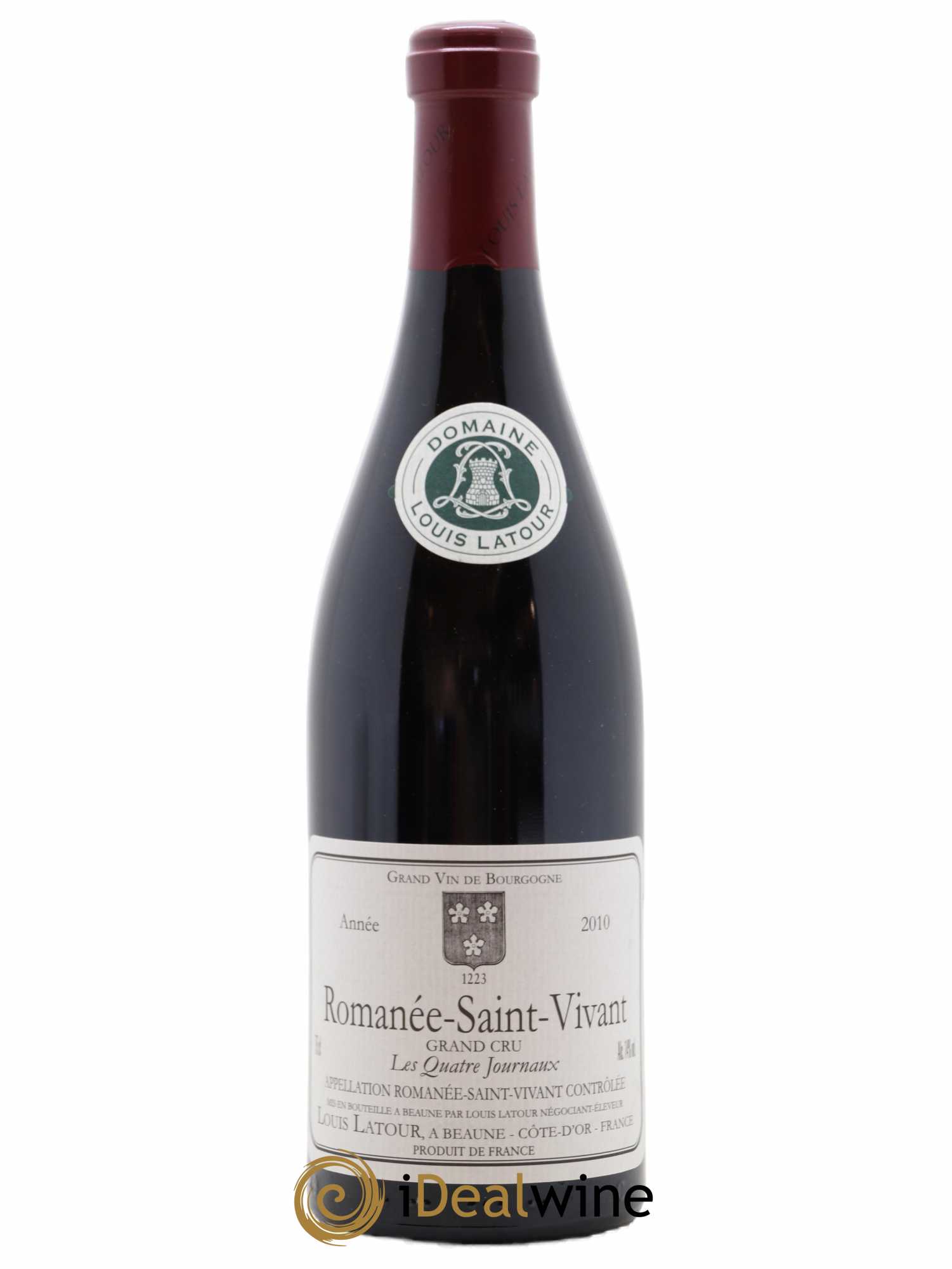 Romanée-Saint-Vivant Grand Cru Les Quatre Journaux Louis Latour Quatre Journeaux Latour 2010 - Lotto di 1 bottiglia - 0