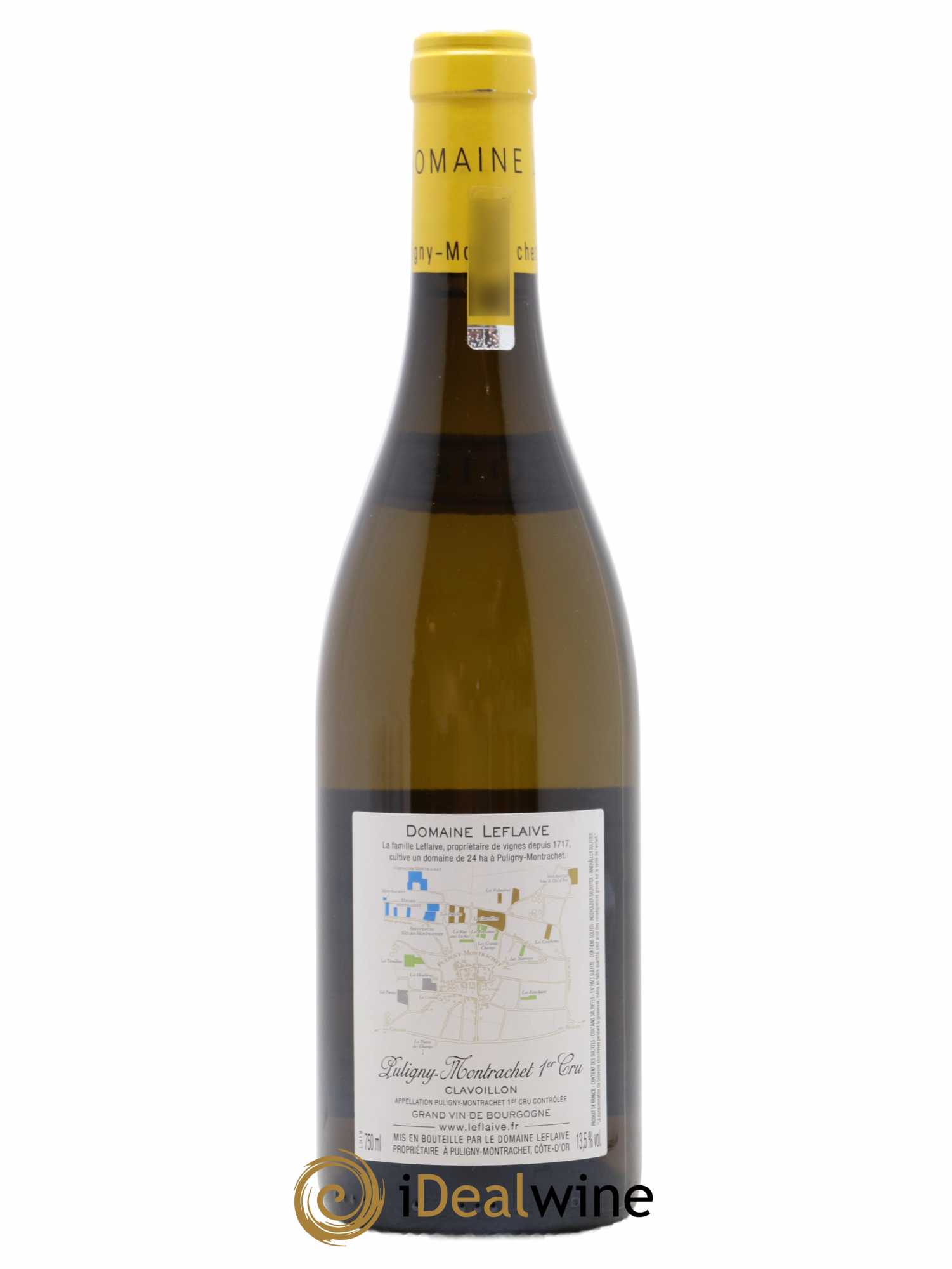 Puligny-Montrachet 1er Cru Clavoillon Leflaive (Domaine) 2018 - Lot de 1 bouteille - 1