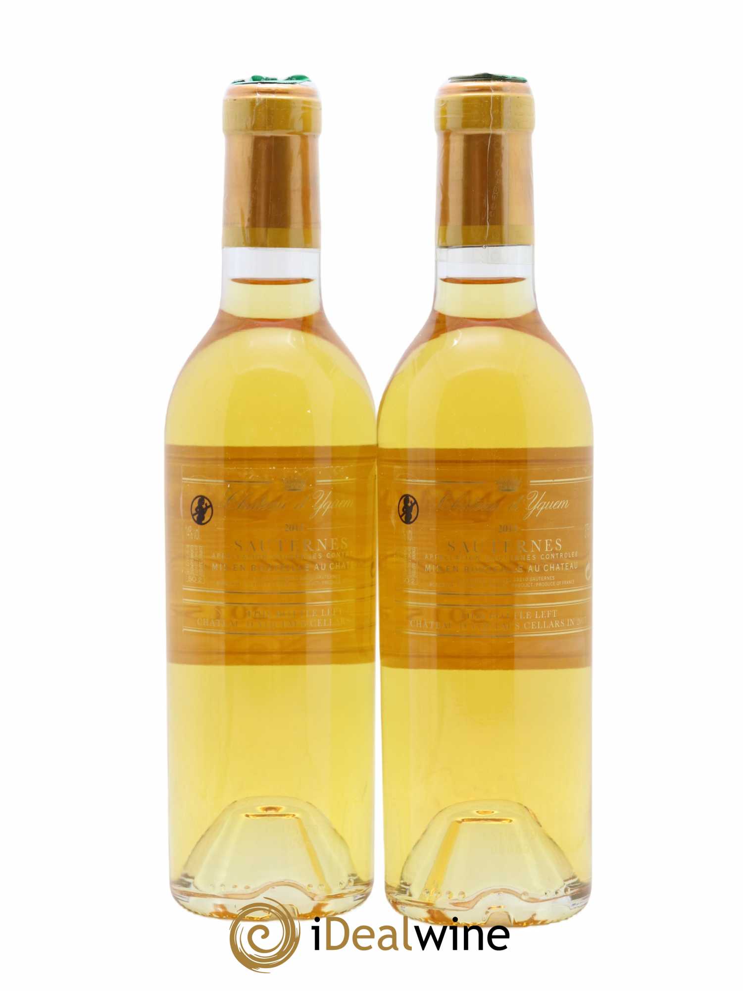 Château d' Yquem 1er Cru Classé Supérieur 2015 - Posten von 2 Demi-Flaschen - 1