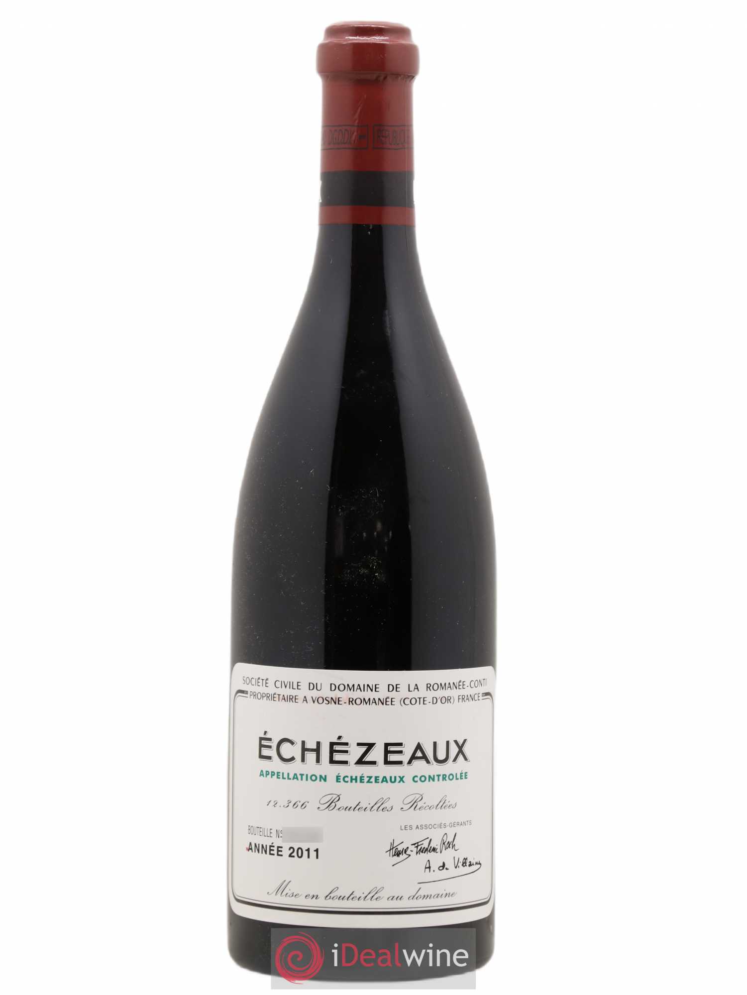 Echezeaux Grand Cru Domaine de la Romanée-Conti 2011 - Lot de 1 bouteille - 0