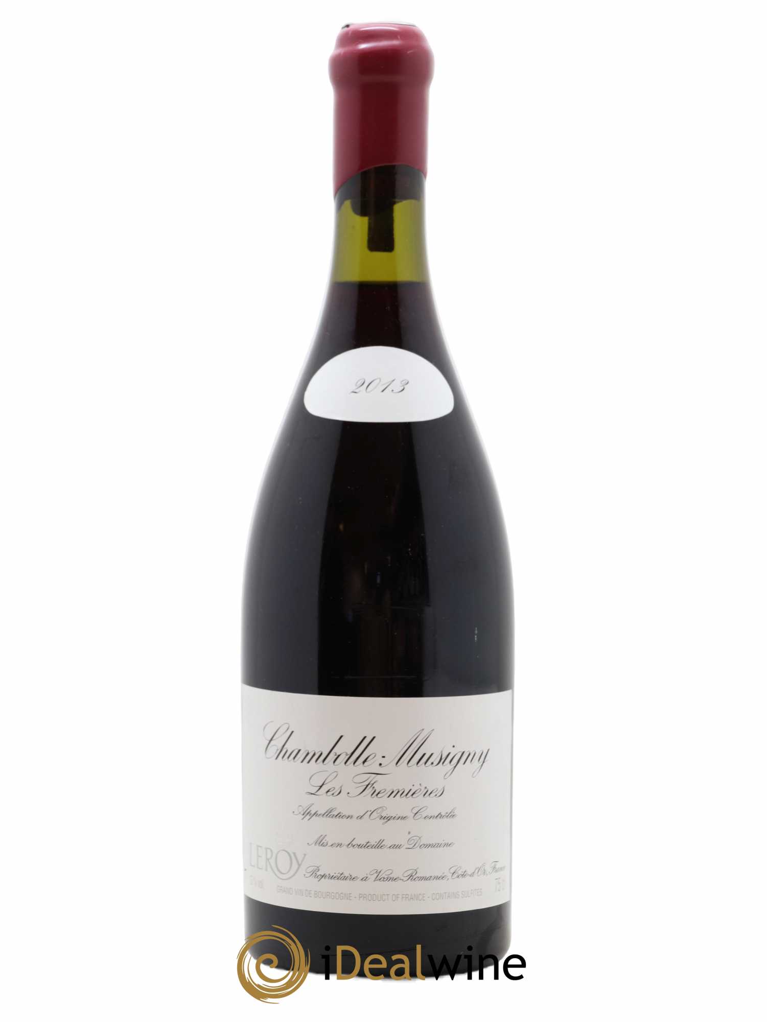 Chambolle-Musigny Les Fremières Leroy (Domaine) 2013 - Lot de 1 bouteille - 0