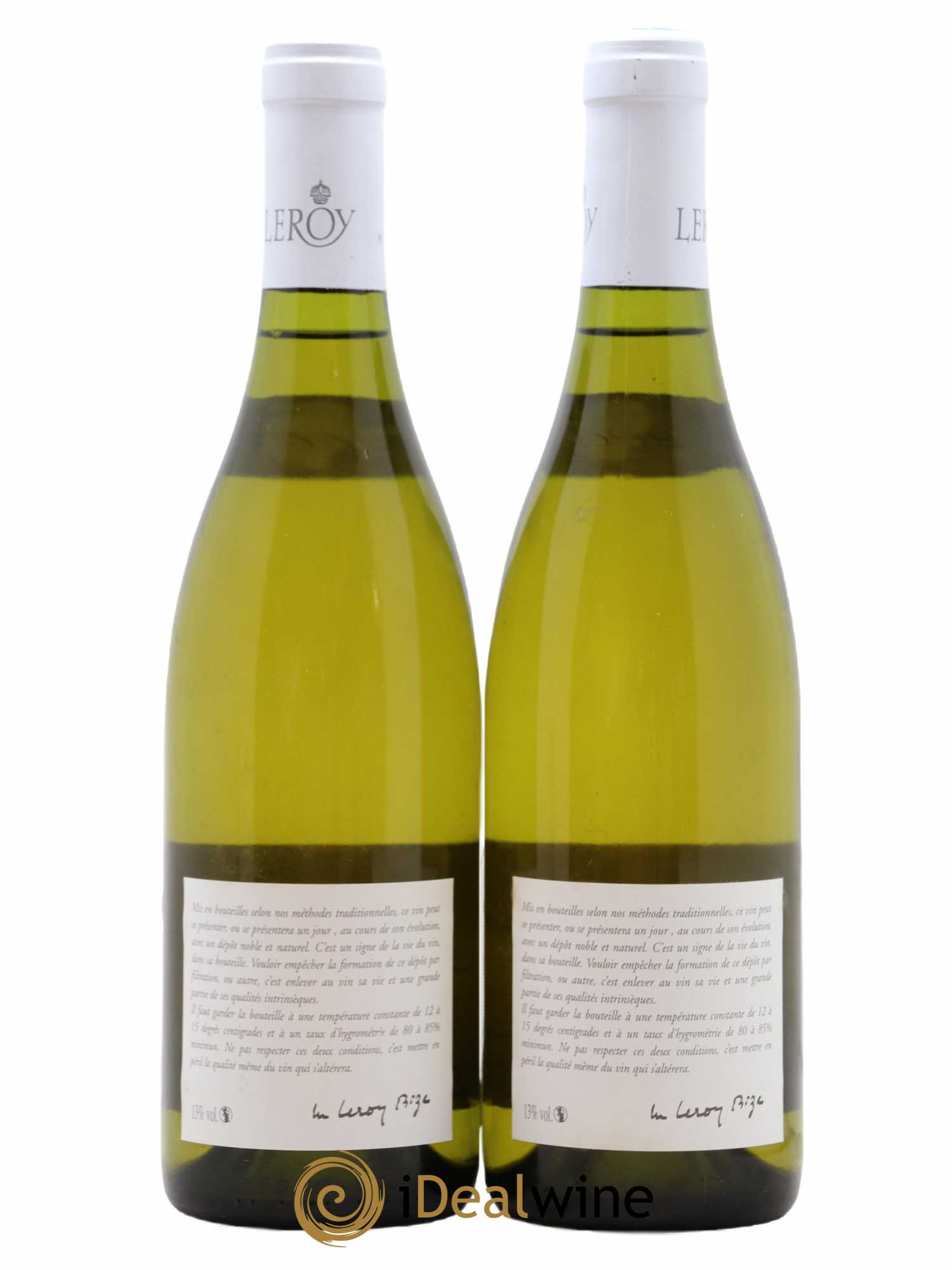 Puligny-Montrachet 1er Cru Sous le Puits Leroy SA 2009 - Lot de 2 bouteilles - 1