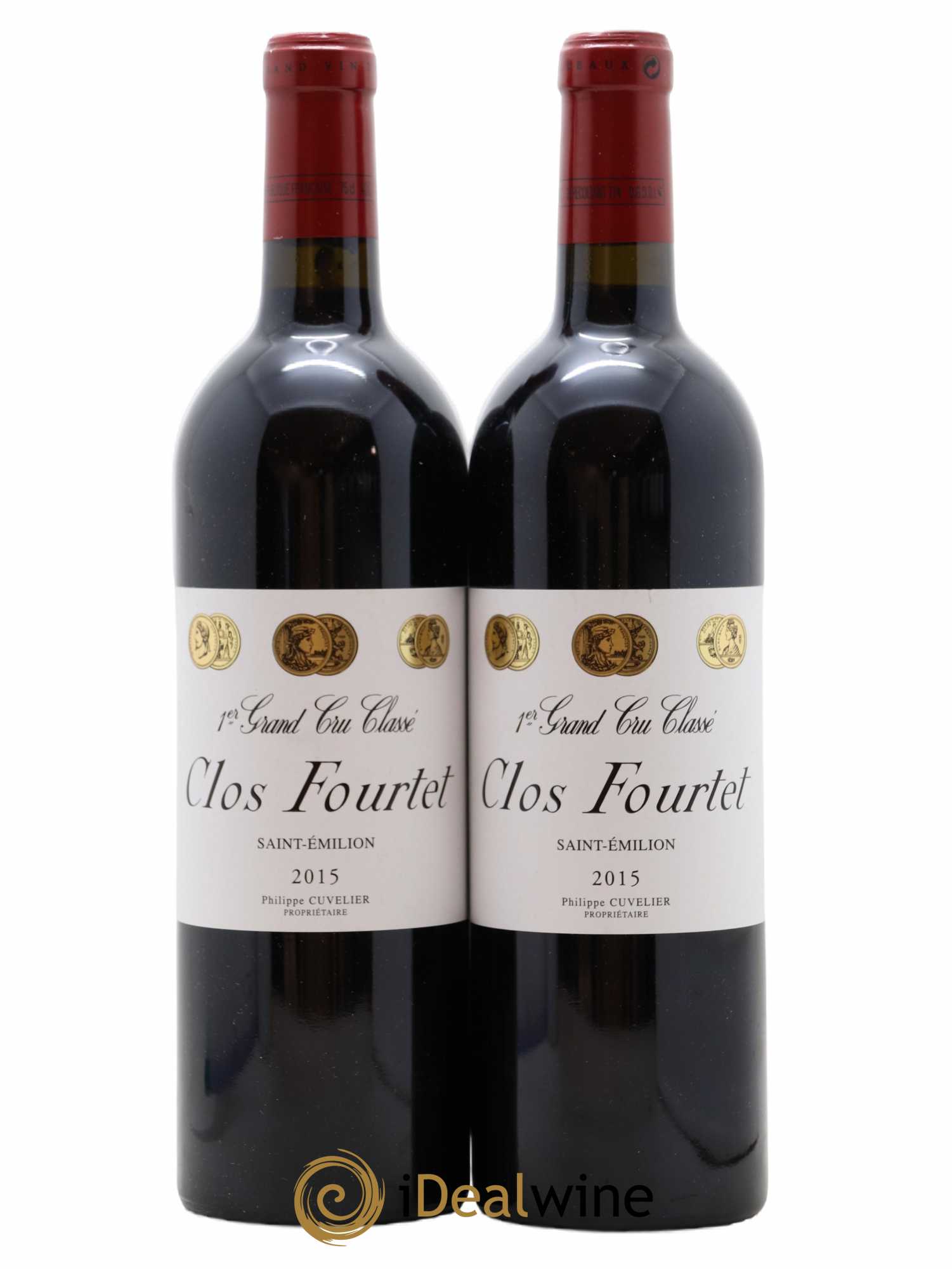 Clos Fourtet 1er Grand Cru Classé B 2015 - Lot de 2 bouteilles - 0