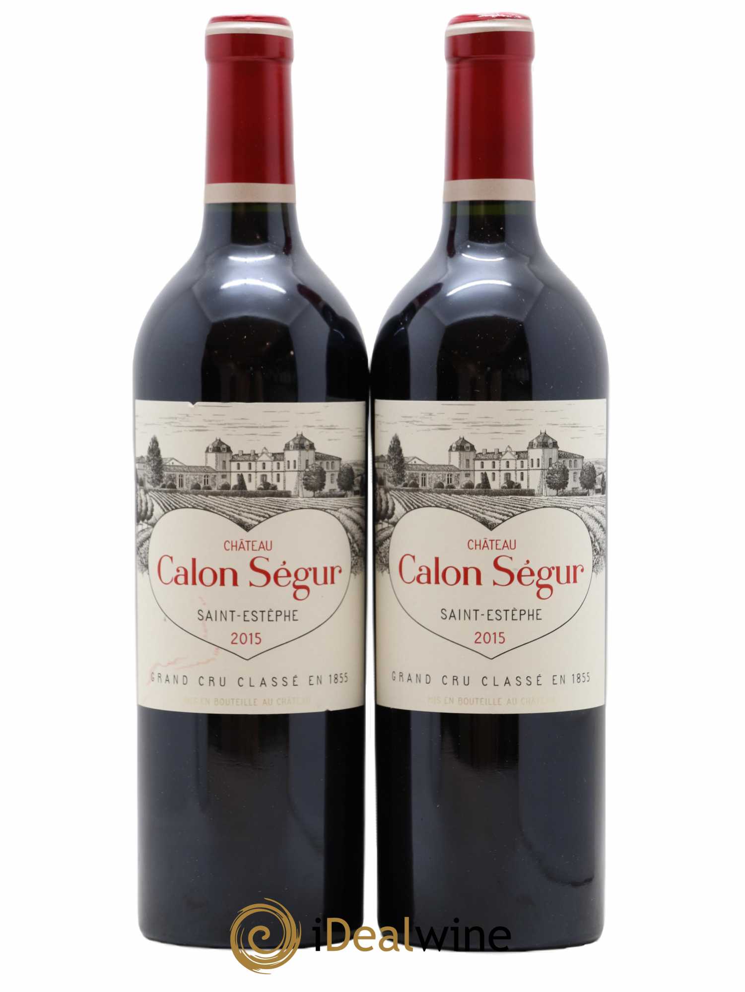 Château Calon Ségur 3ème Grand Cru Classé 2015 - Lot de 2 bouteilles - 0