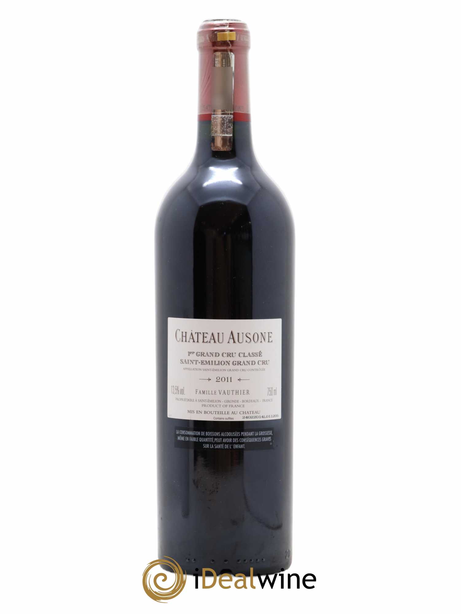 Château Ausone 1er Grand Cru Classé A 2011 - Lot de 1 bouteille - 1