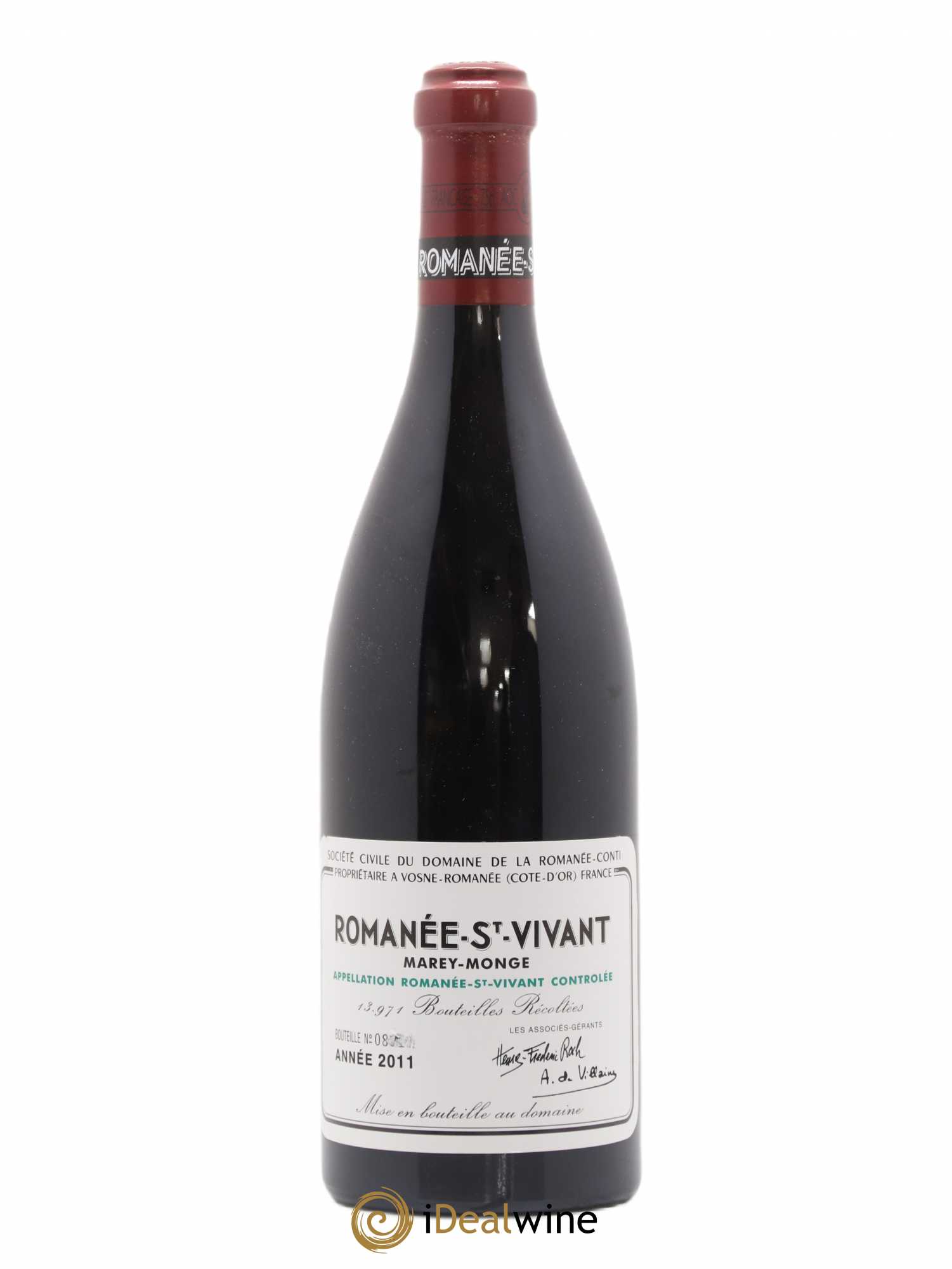 Romanée-Saint-Vivant Grand Cru Domaine de la Romanée-Conti 2011 - Lot de 1 bouteille - 0