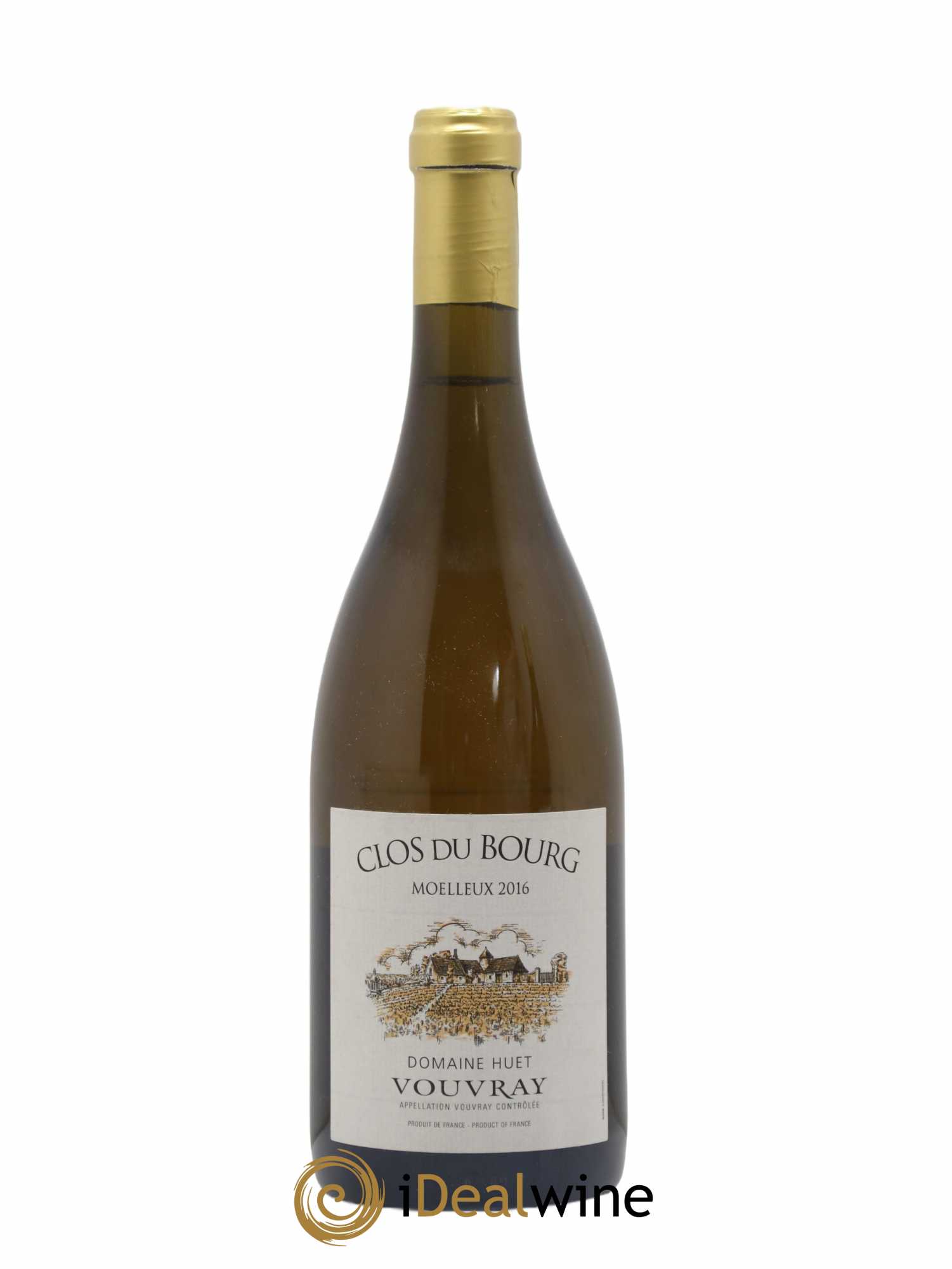 Vouvray Clos du Bourg Moelleux Domaine Huet 2016 - Lotto di 1 bottiglia - 0