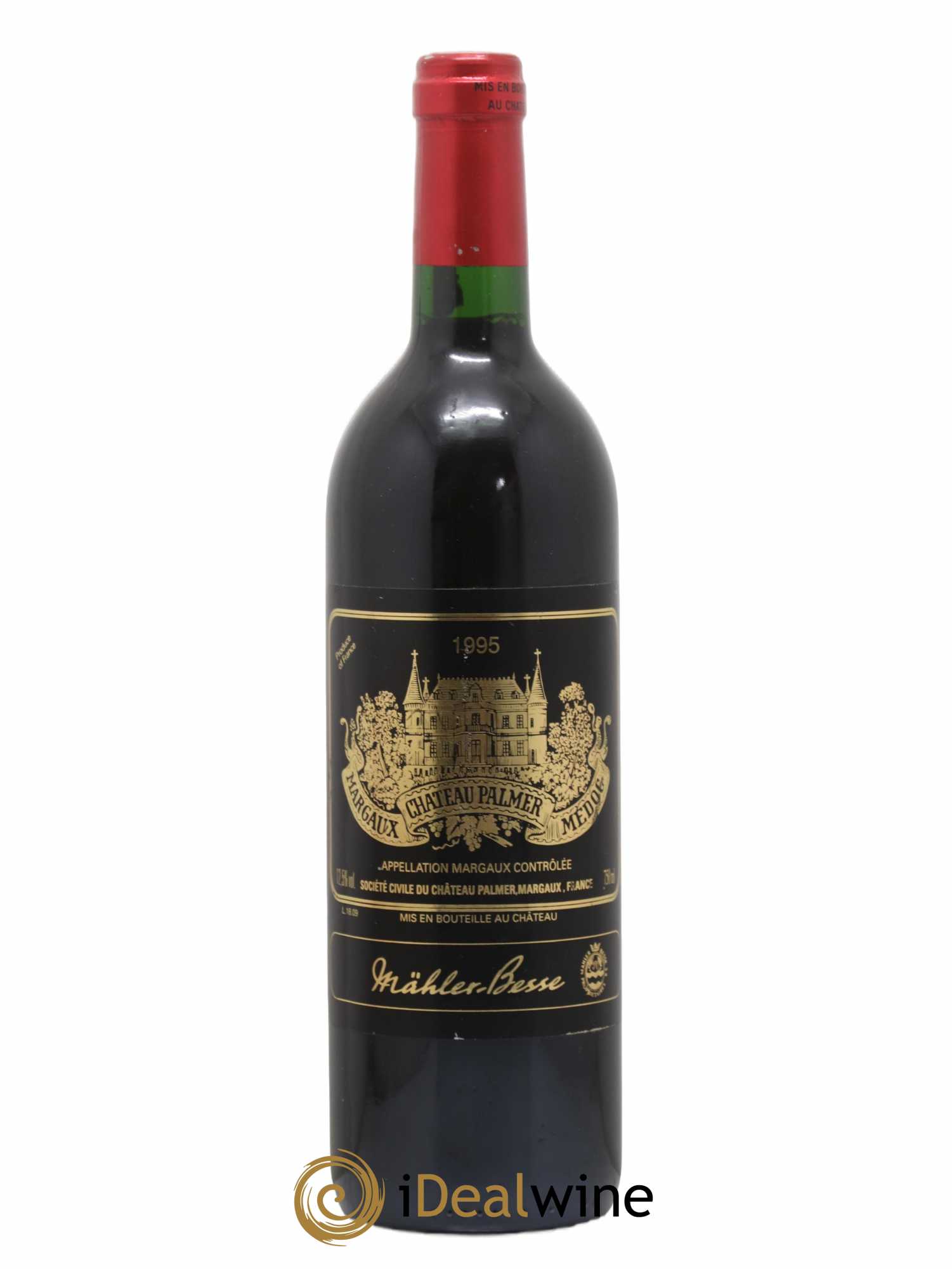 Château Palmer 3ème Grand Cru Classé 1995 - Lot de 1 bouteille - 0