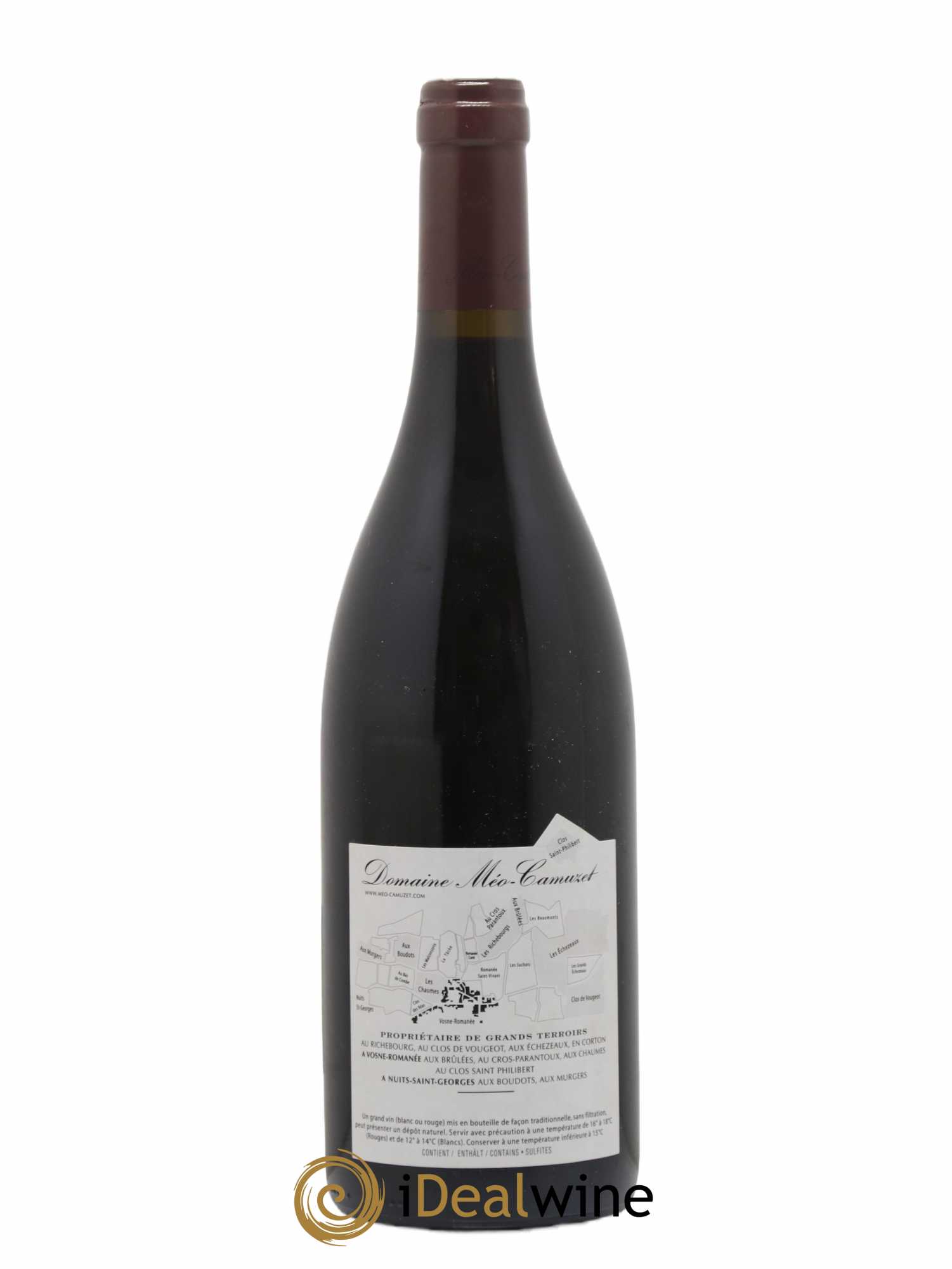 Corton Grand Cru Clos Rognet Méo-Camuzet (Domaine) 2016 - Lot de 1 bouteille - 1