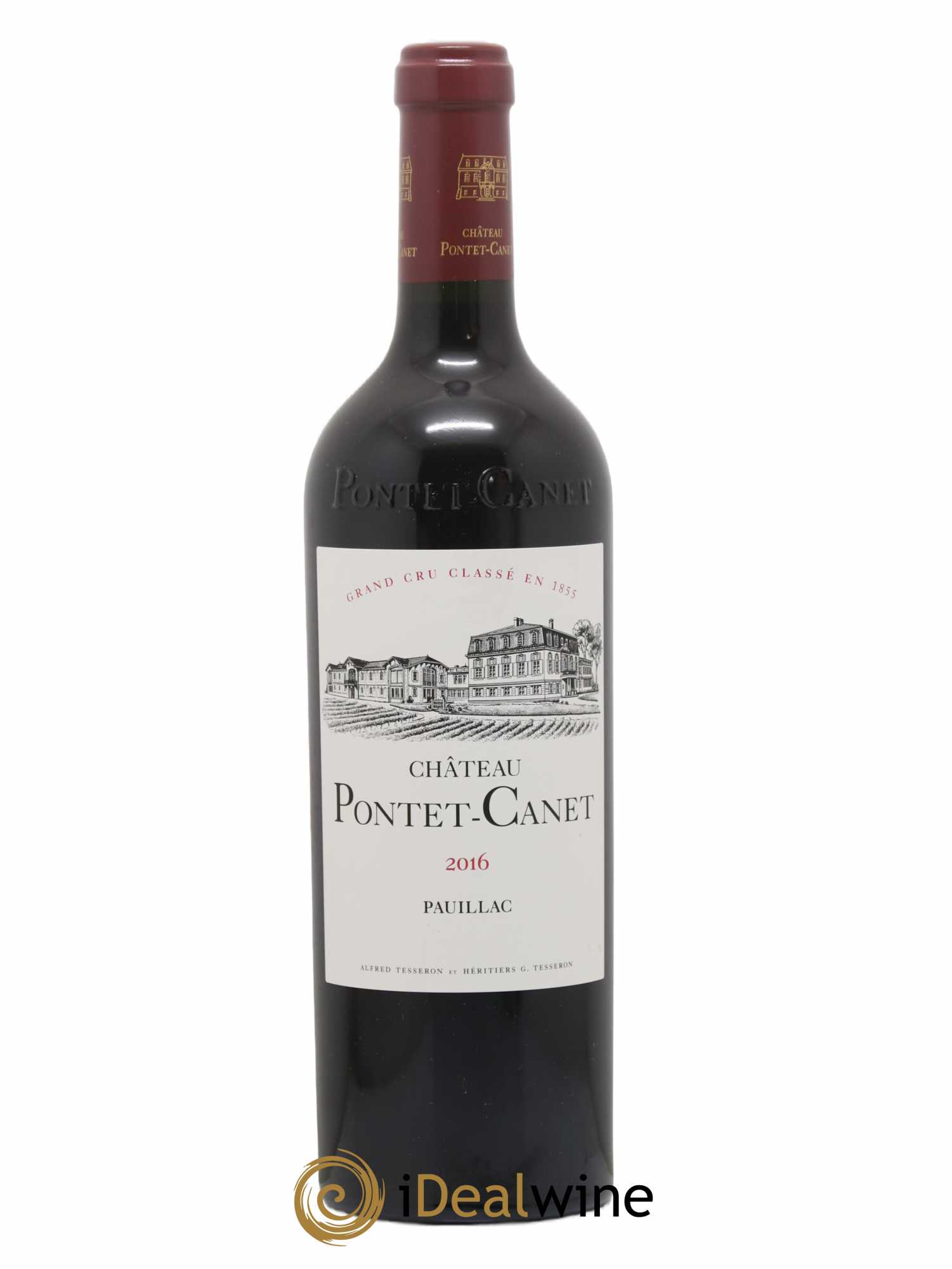 Château Pontet Canet 5ème Grand Cru Classé 2016 - Lot de 1 bouteille - 0