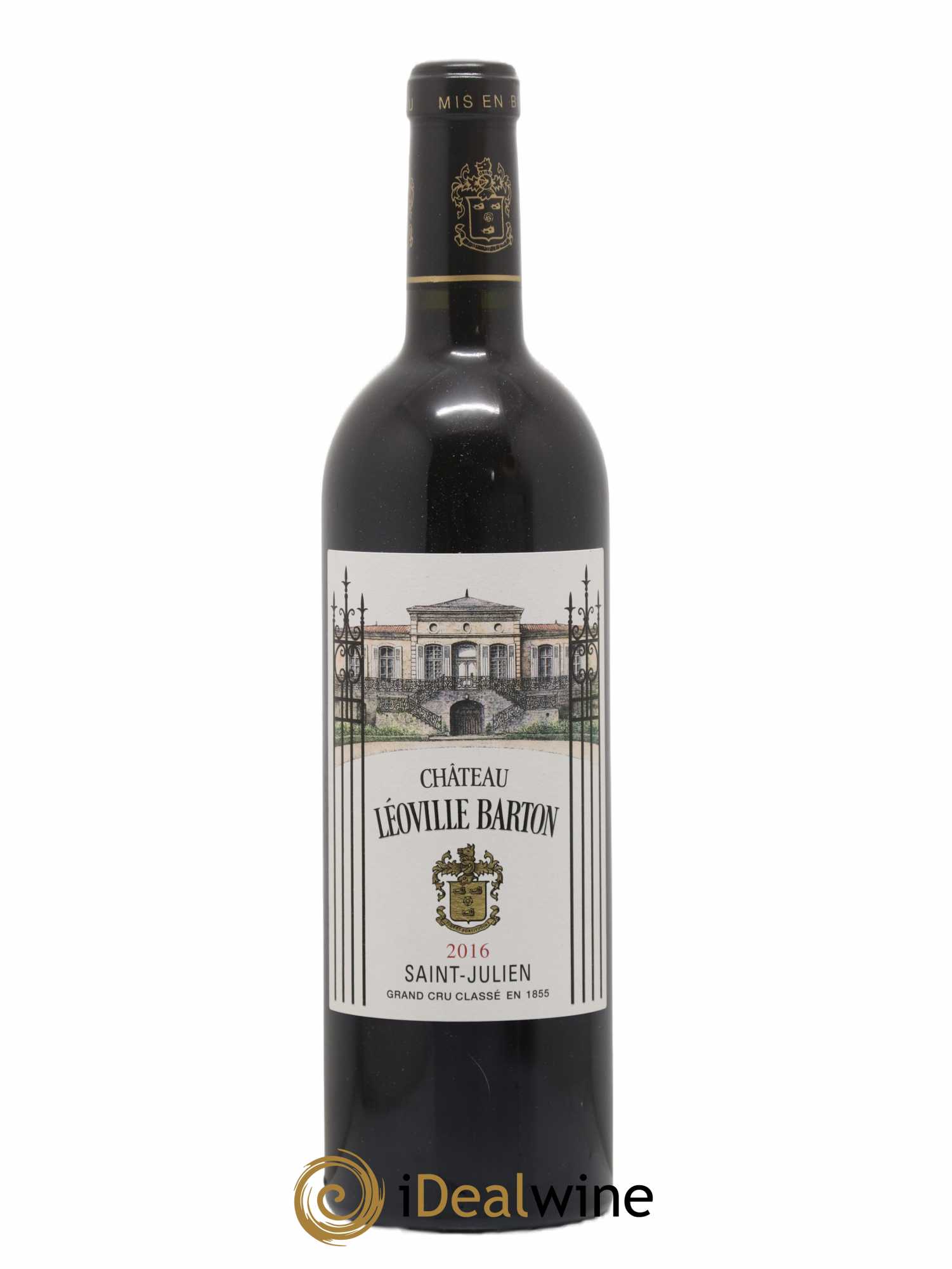 Château Léoville Barton 2ème Grand Cru Classé 2016 - Lot de 1 bouteille - 0