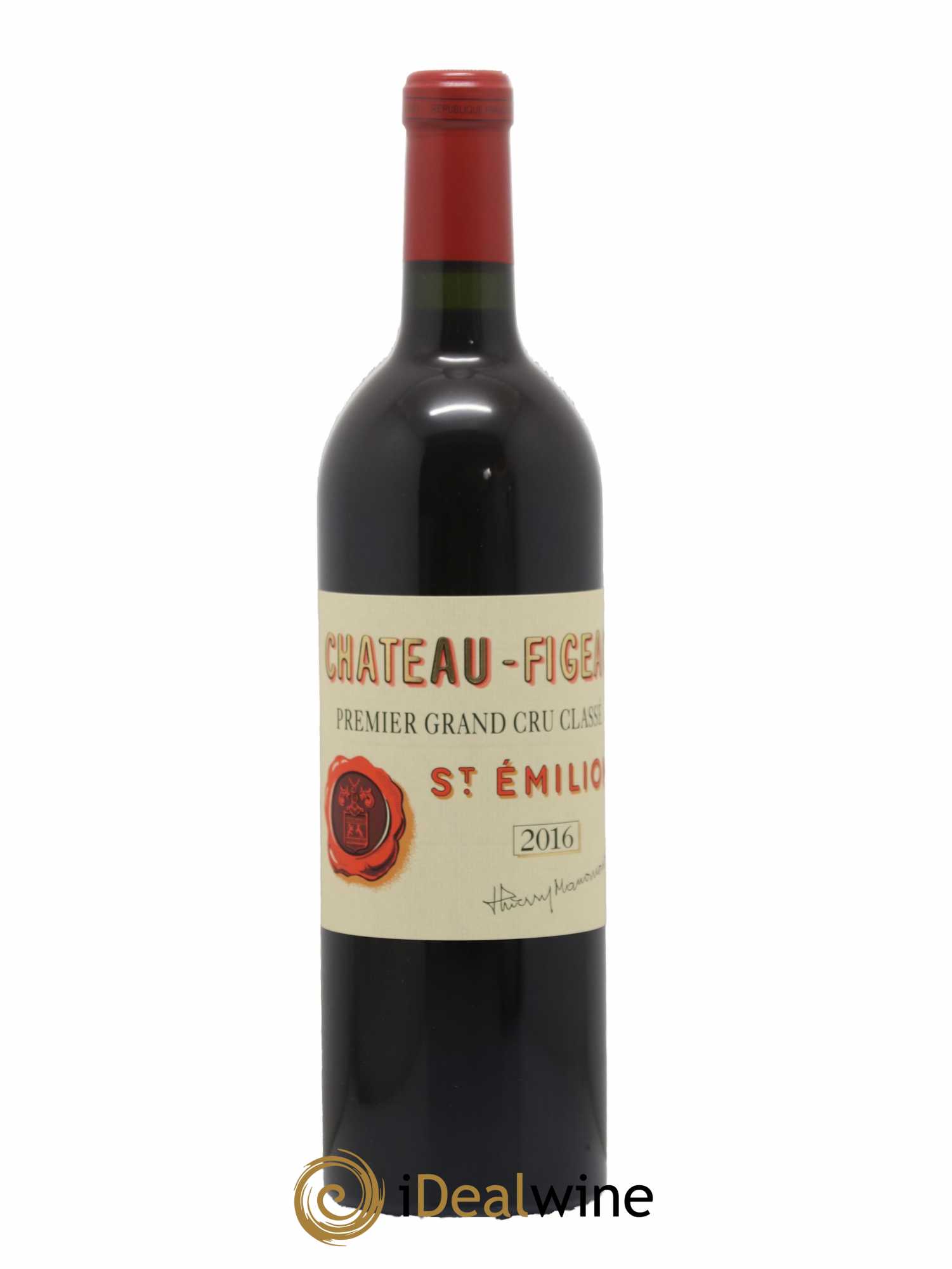 Château Figeac 1er Grand Cru Classé A 2016 - Lot de 1 bouteille - 0