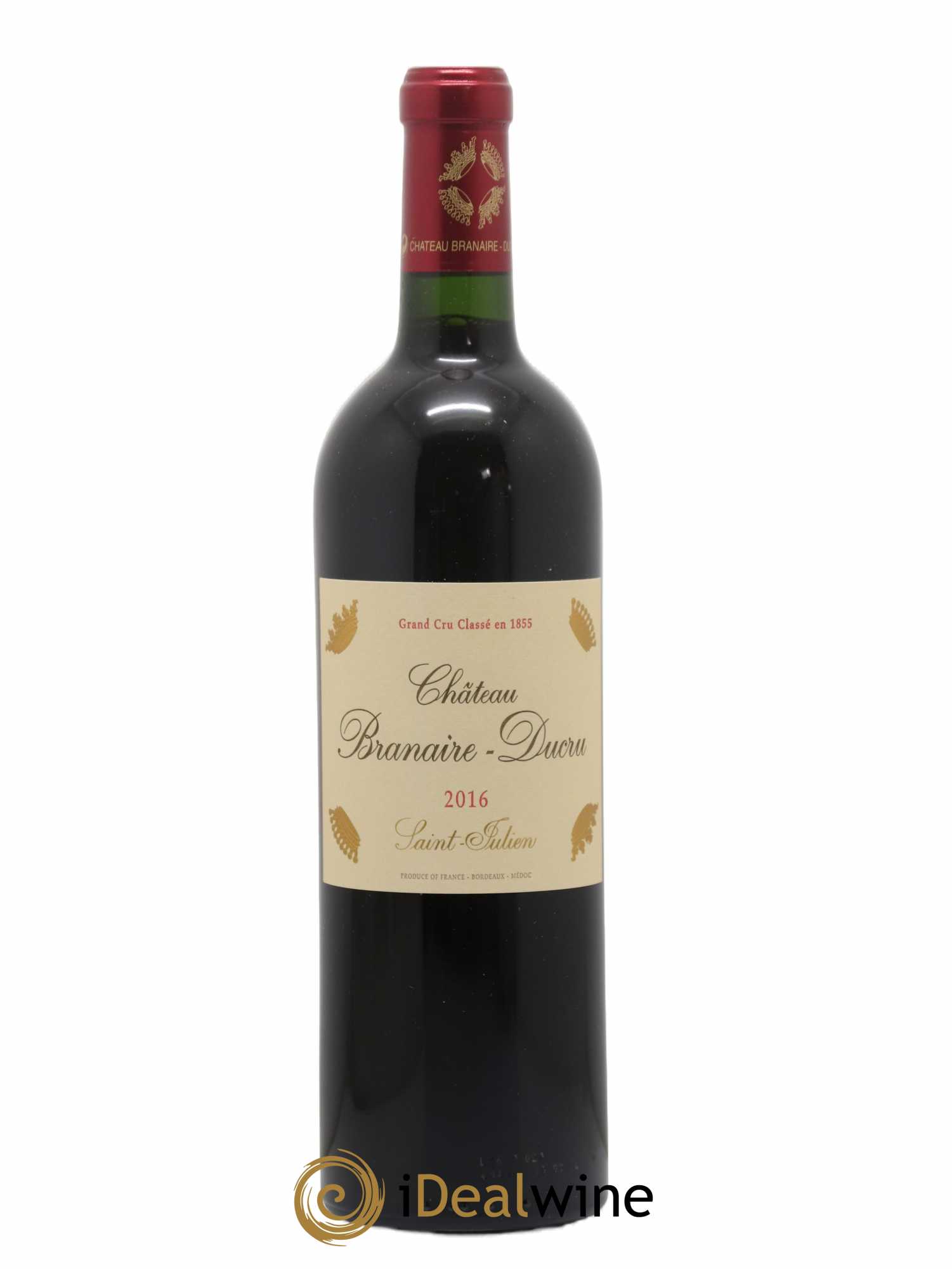 Château Branaire Ducru 4ème Grand Cru Classé 2016 - Lot de 1 bouteille - 0