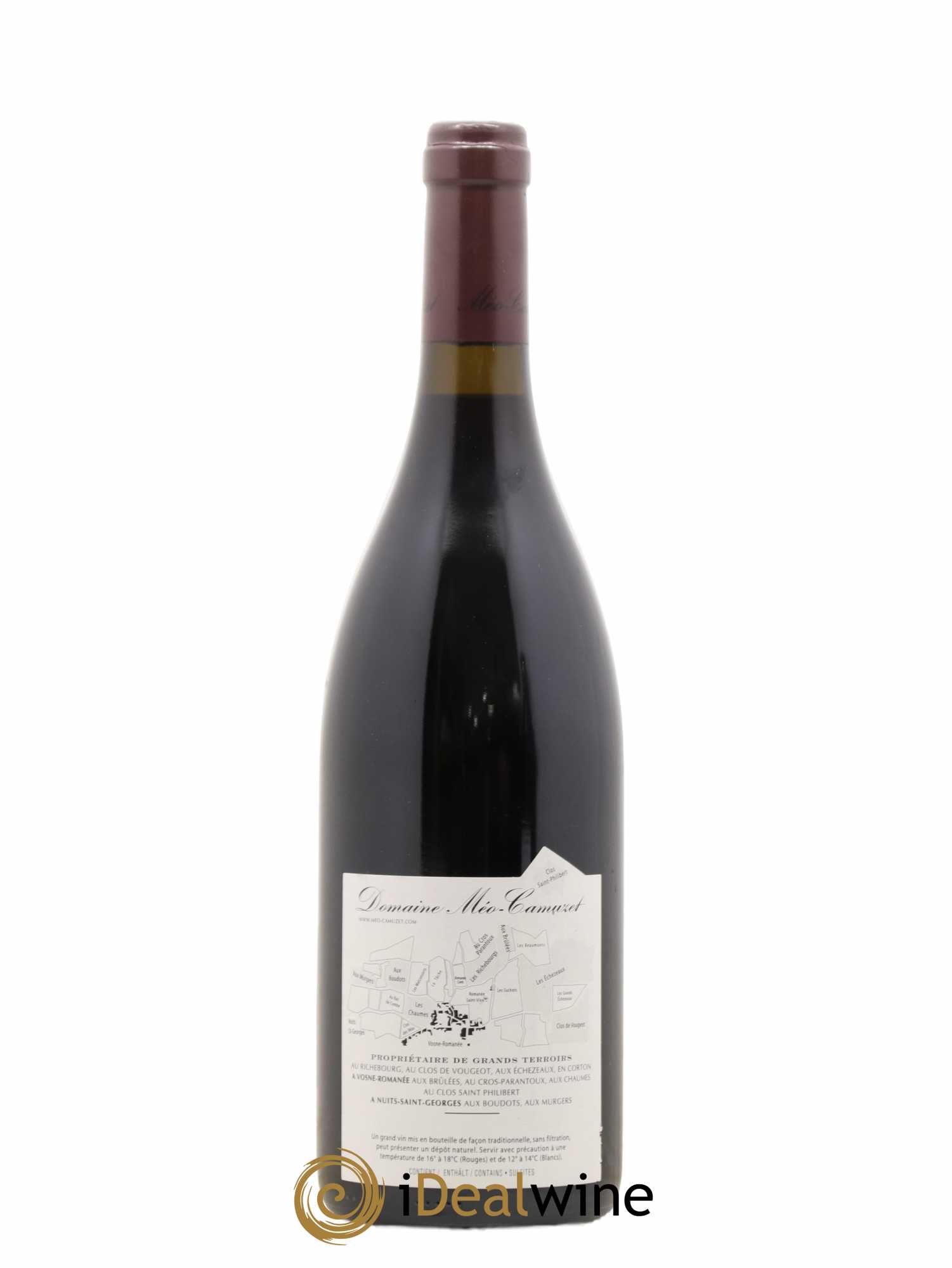 Clos de Vougeot Grand Cru Méo-Camuzet (Domaine) 2012 - Lot de 1 bouteille - 1