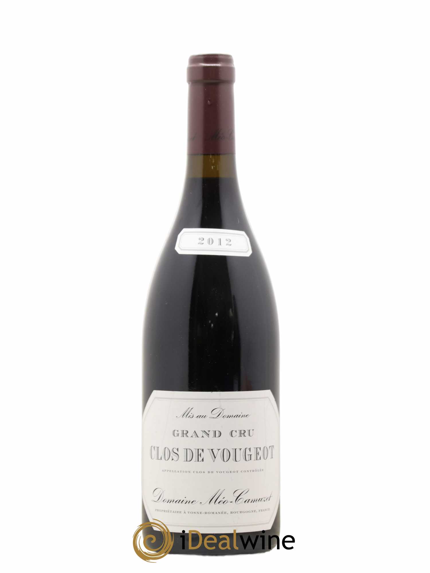 Clos de Vougeot Grand Cru Méo-Camuzet (Domaine) 2012 - Lot de 1 bouteille - 0
