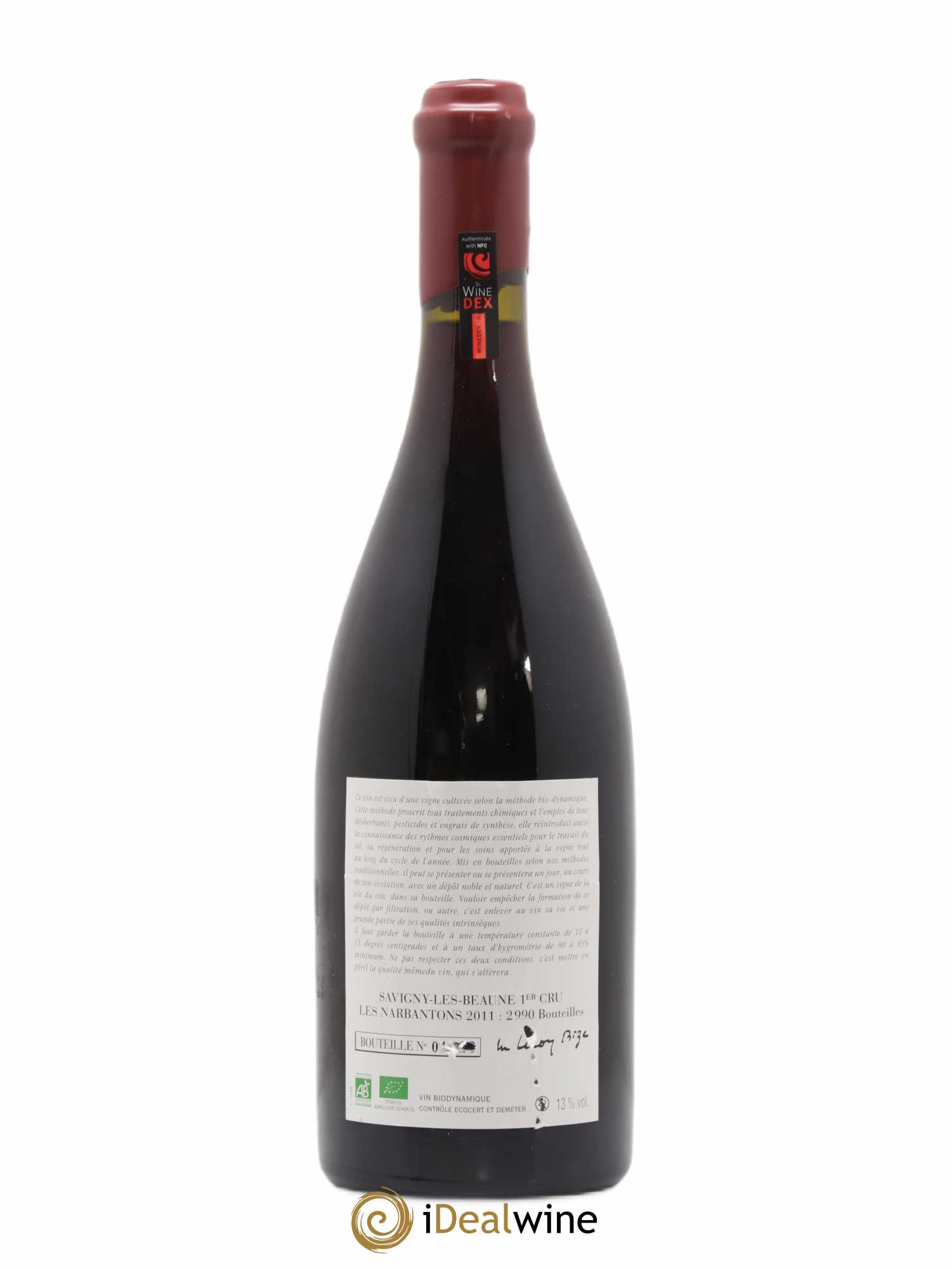 Savigny-lès-Beaune 1er Cru Les Narbantons Leroy (Domaine) 2011 - Lot de 1 bouteille - 1