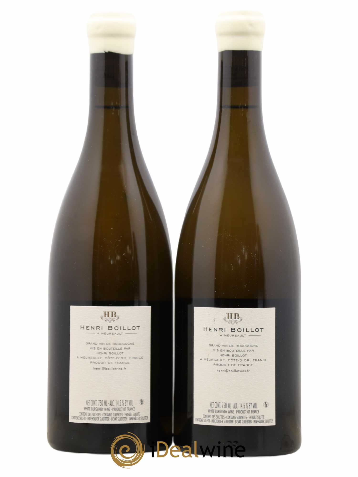 Puligny-Montrachet 1er Cru Les Pucelles Henri Boillot (Domaine) 2019 - Lot de 2 bouteilles - 1