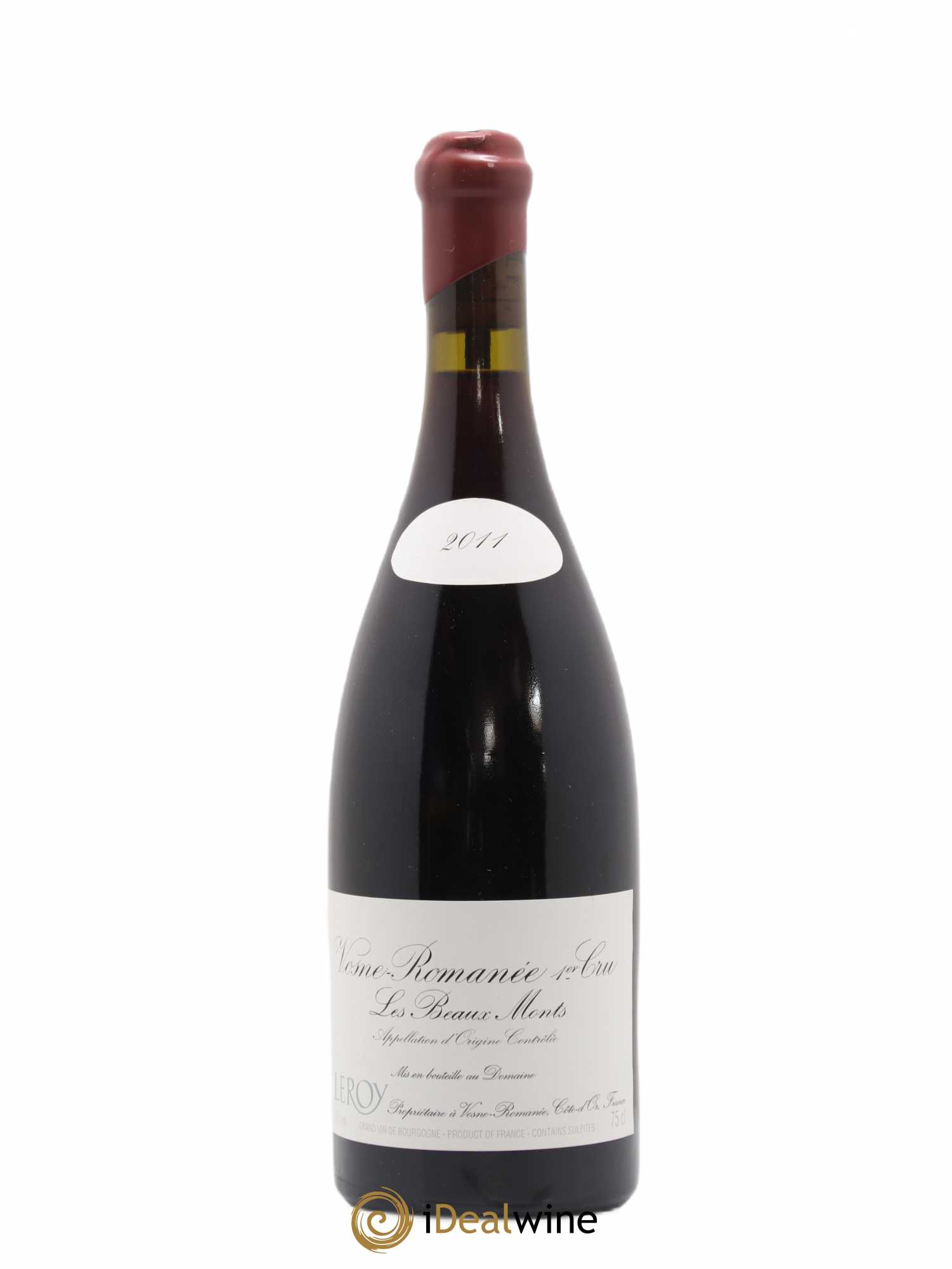 Vosne-Romanée 1er Cru Les Beaux-Monts Leroy (Domaine) 2011 - Lot de 1 bouteille - 0