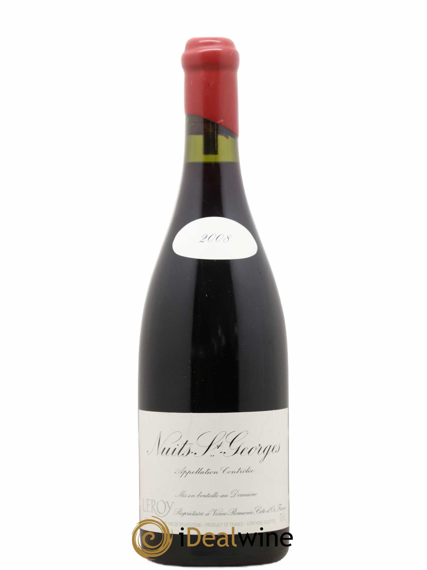 Nuits-Saint-Georges Leroy (Domaine) 2008 - Lot de 1 bouteille - 0