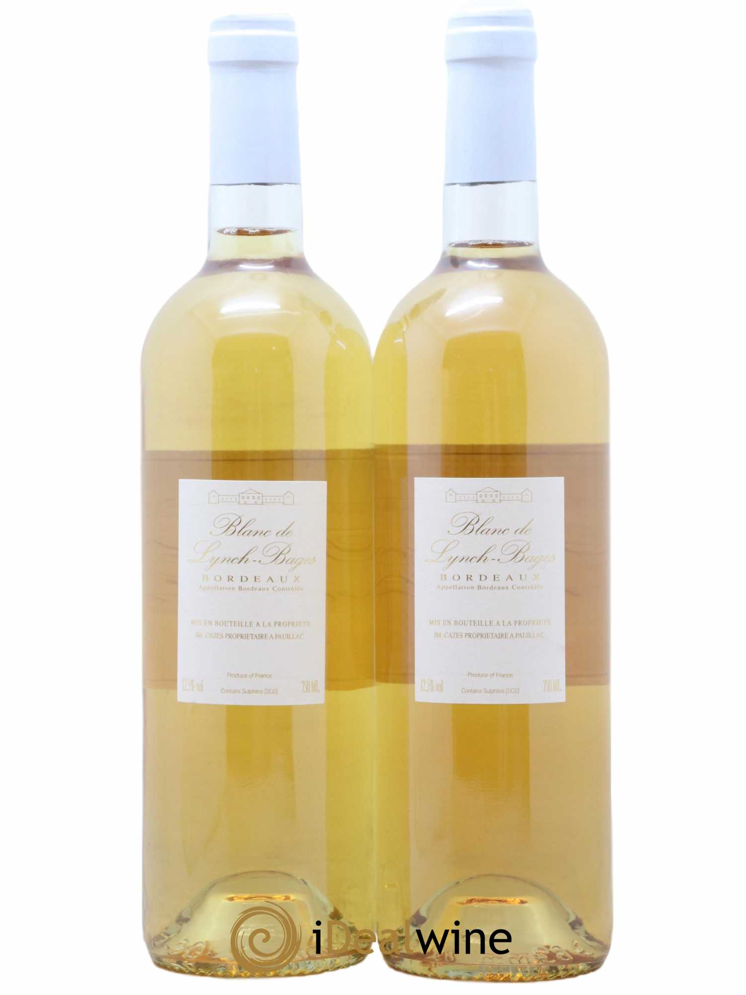 Blanc de Lynch Bages 2010 - Lot de 2 bouteilles - 1