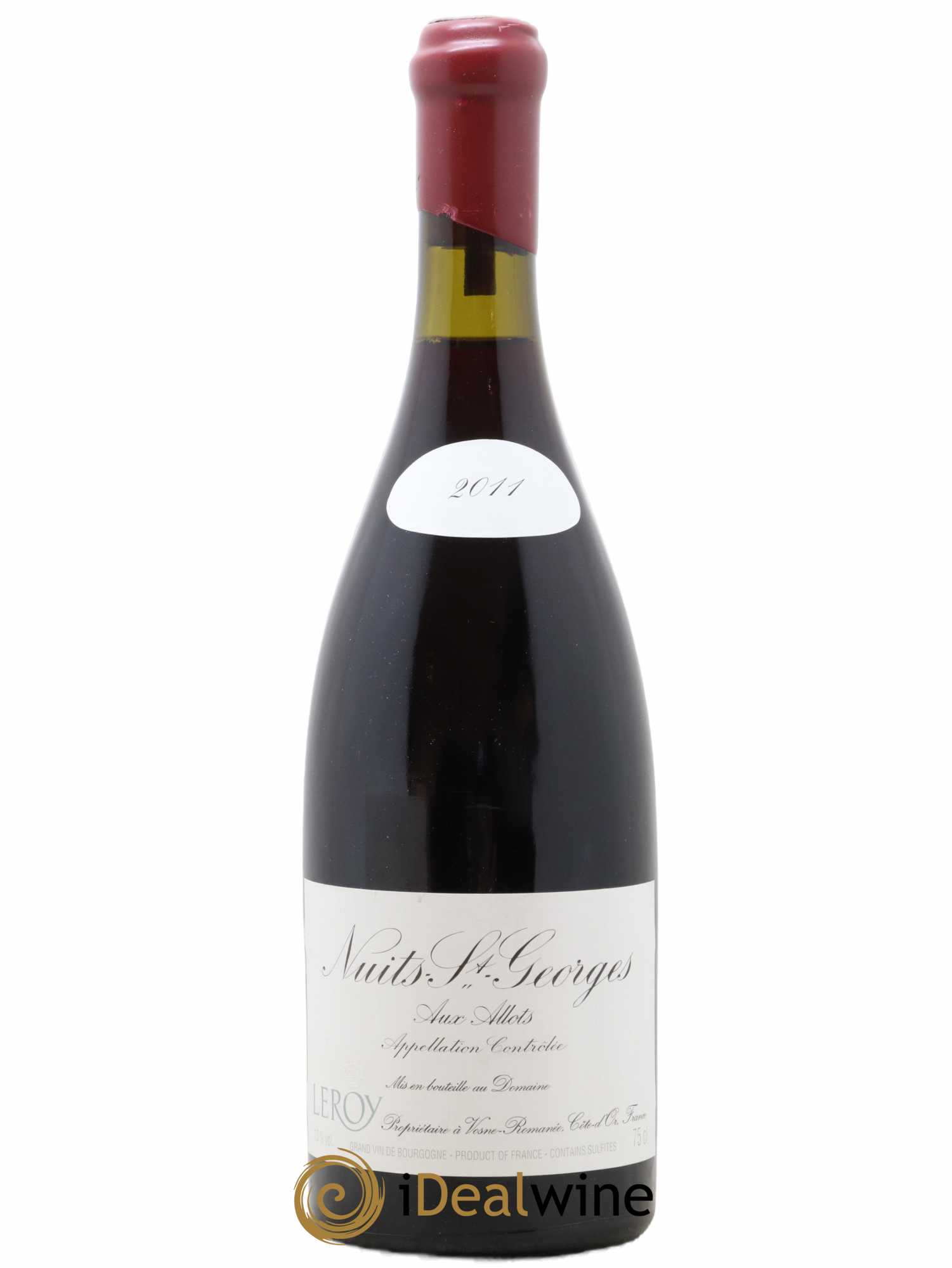 Nuits-Saint-Georges Aux Allots Leroy (Domaine) 2011 - Lot de 1 bouteille - 0