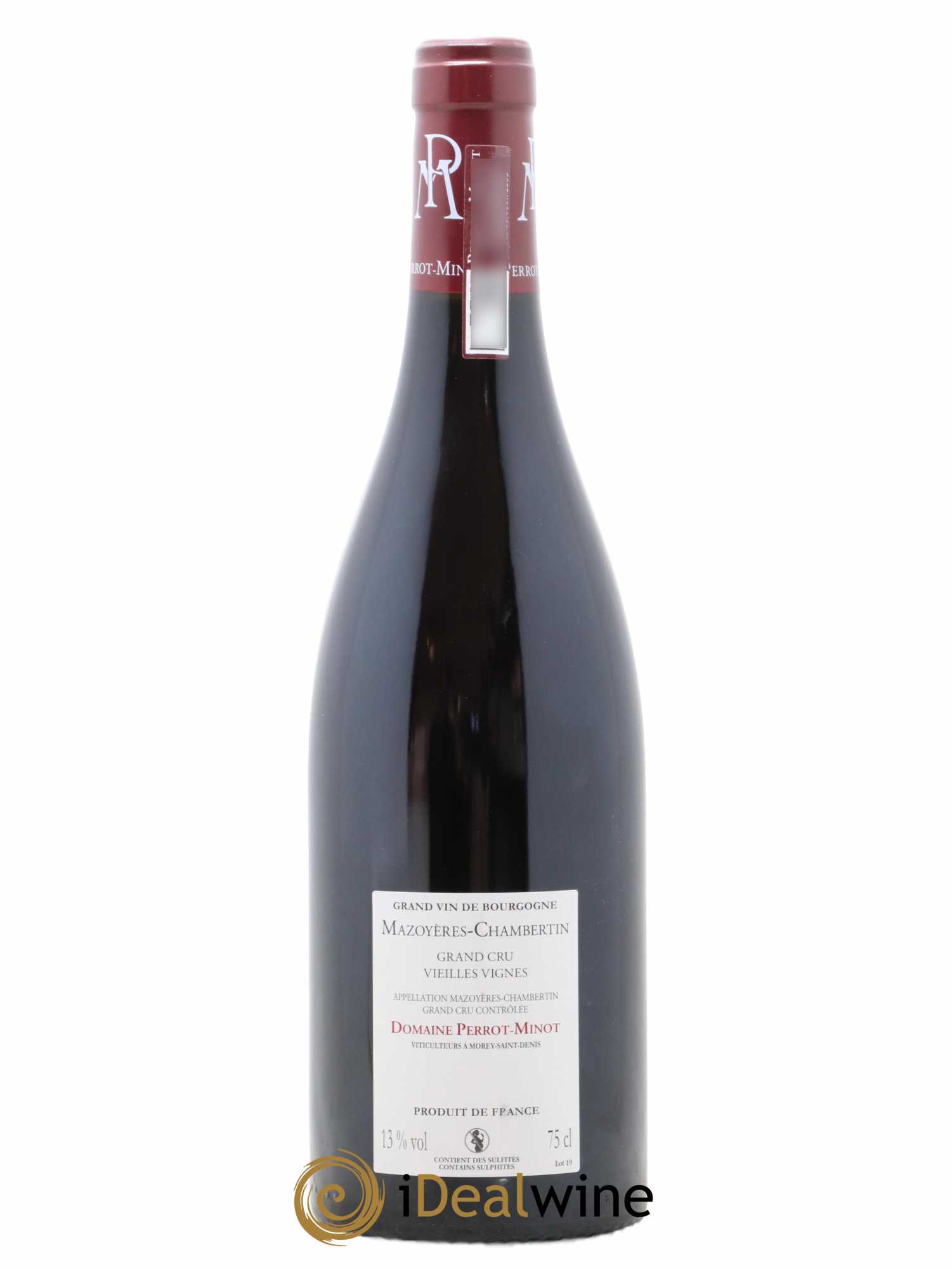 Mazoyères-Chambertin Grand Cru Vieilles Vignes Perrot-Minot 2016 - Lot de 1 bouteille - 1