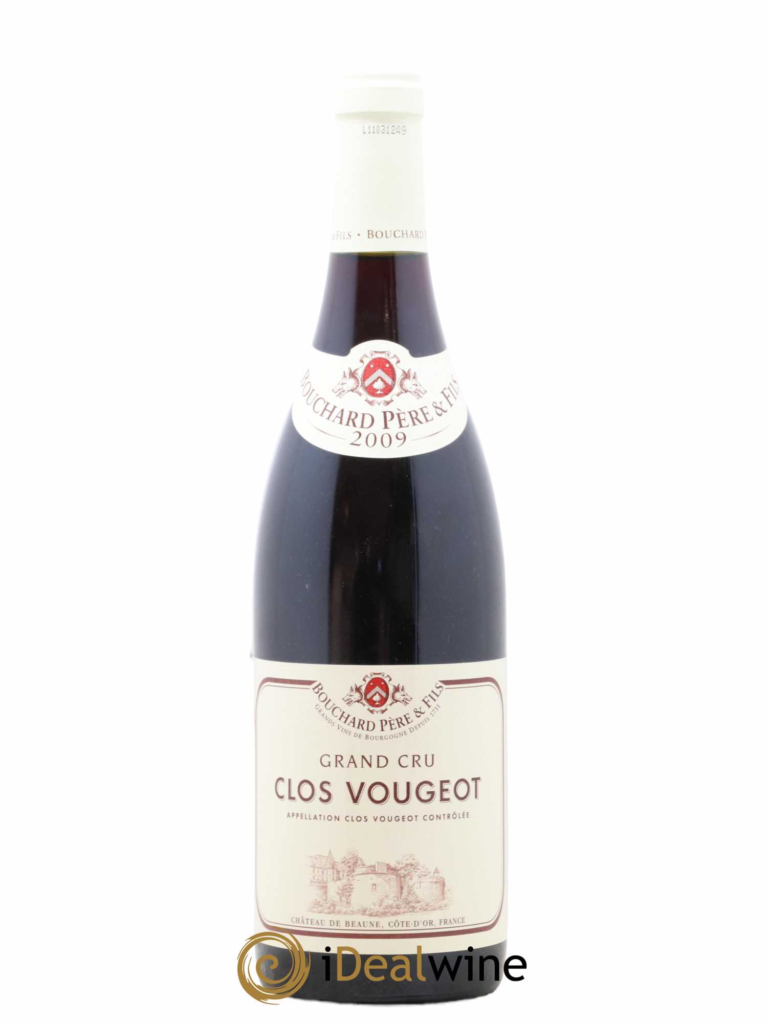 Clos de Vougeot Grand Cru Bouchard Père & Fils 2009 - Lot de 1 bouteille - 0