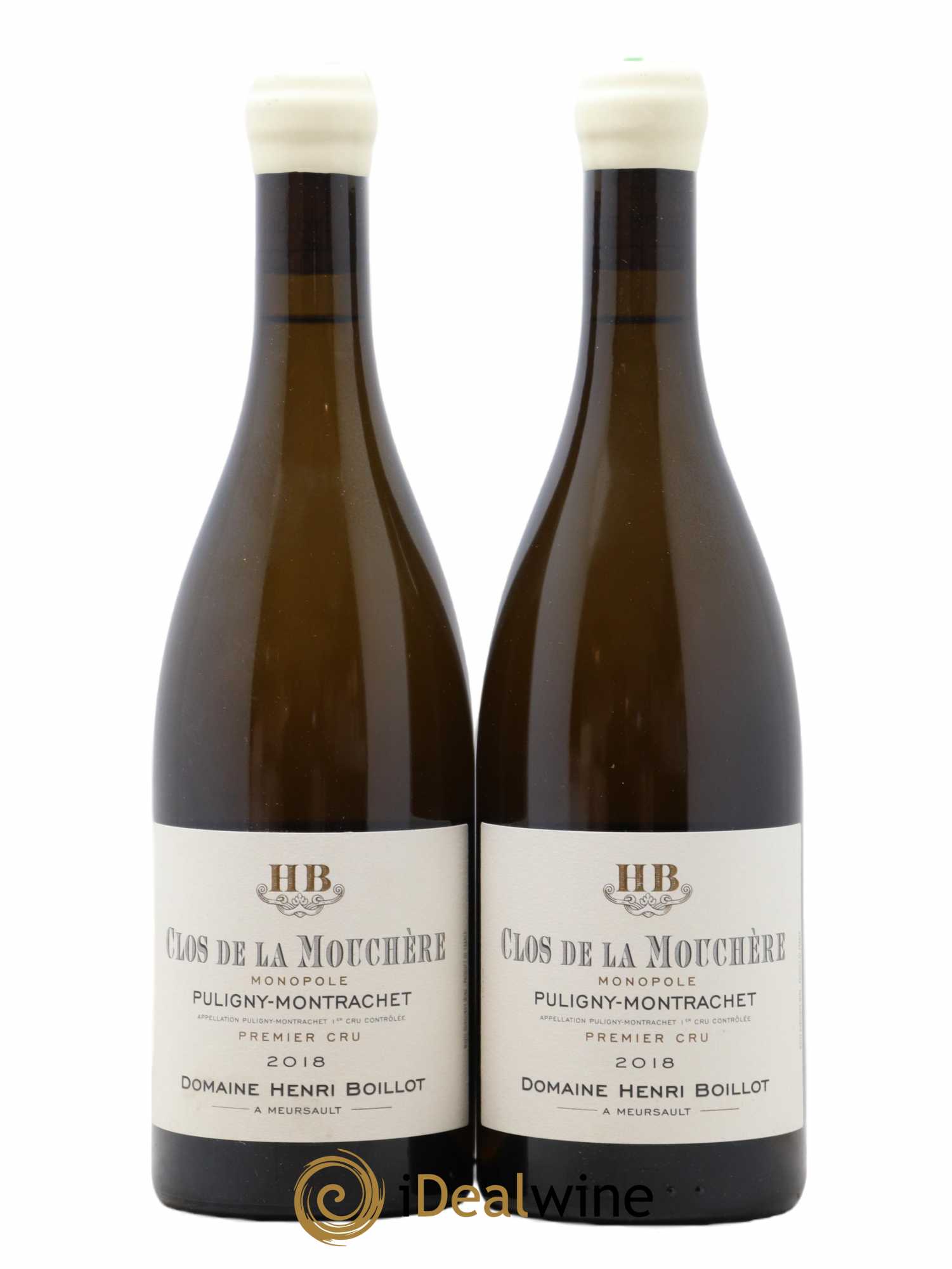 Puligny-Montrachet 1er Cru Clos de la Mouchère Henri Boillot (Domaine) 2018 - Lot de 2 bouteilles - 0
