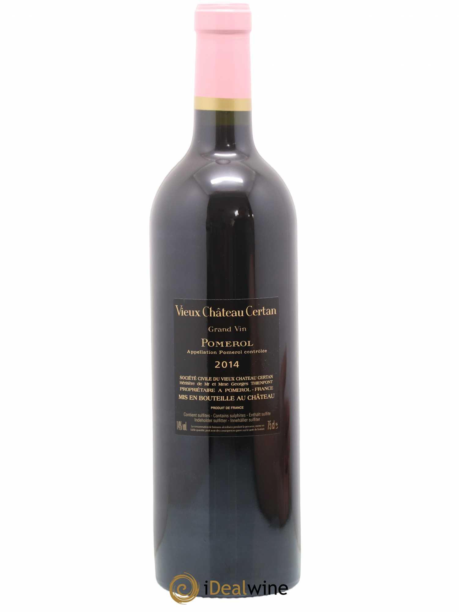 Vieux Château Certan 2014 - Lot de 1 bouteille - 1