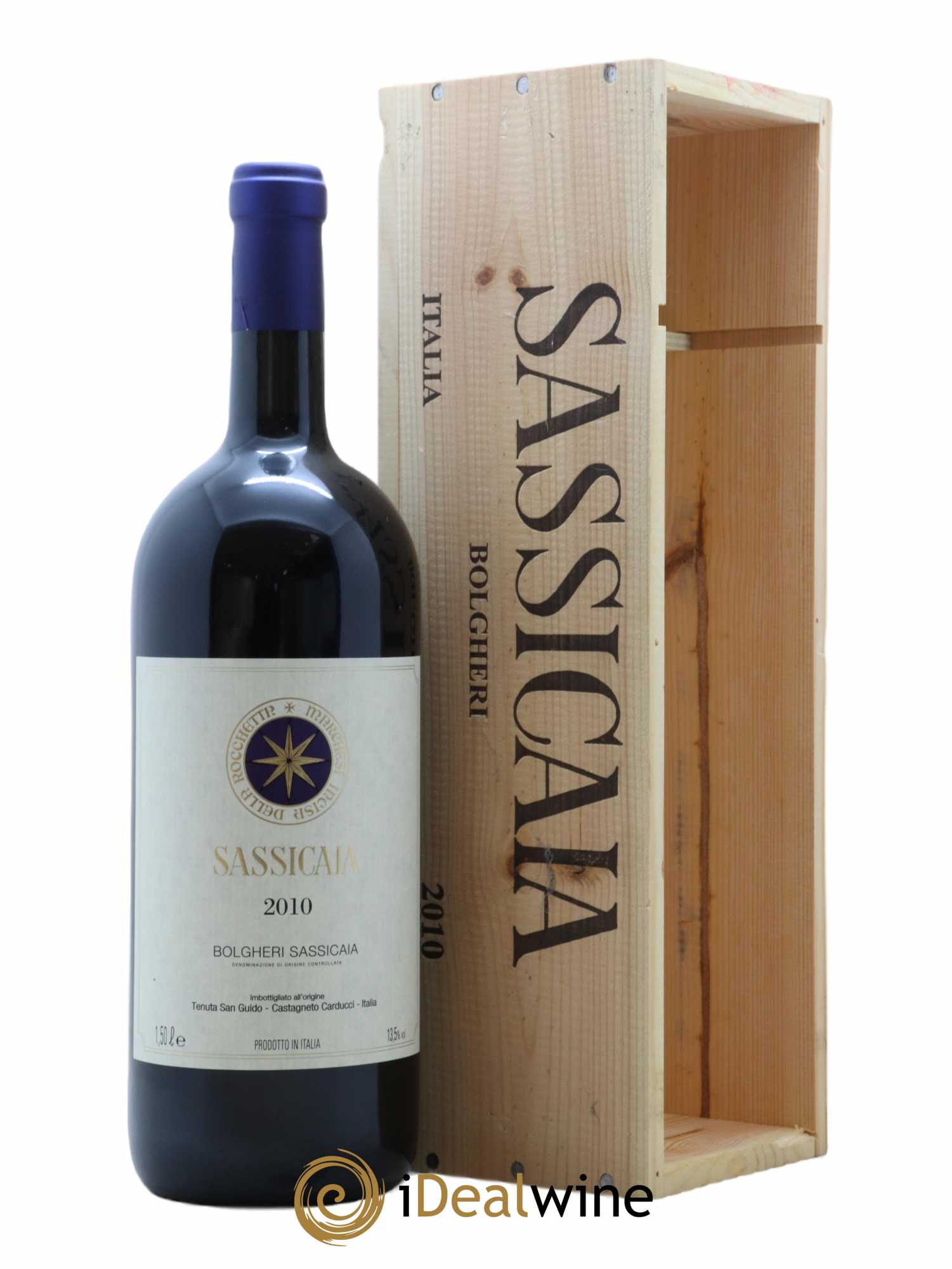 Bolgheri DOC Sassicaia Tenuta San Guido 2010 - Lot de 1 magnum - 1