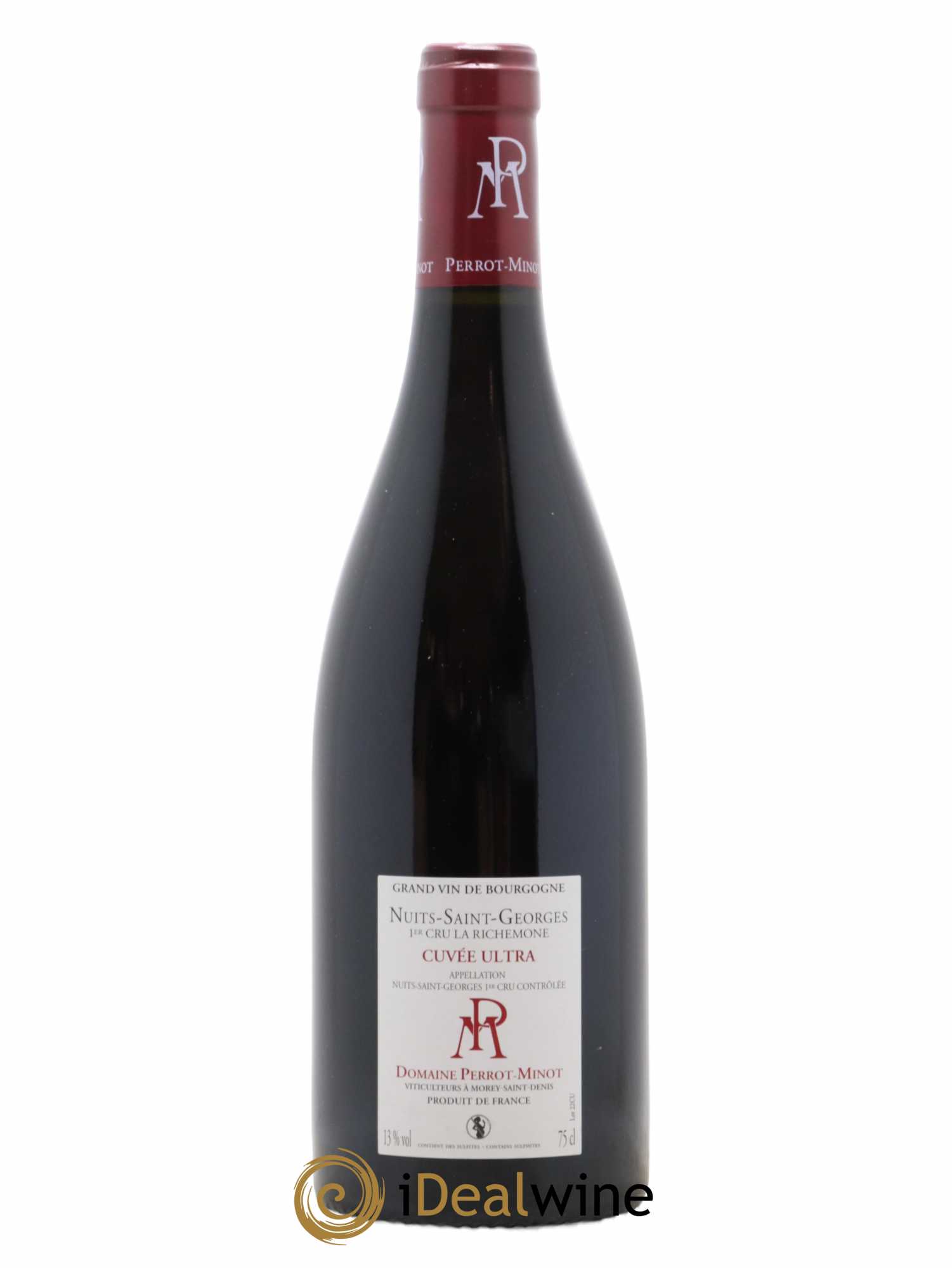 Nuits-Saint-Georges 1er Cru La Richemone Cuvée Ultra Vieilles Vignes Perrot-Minot 2017 - Lot de 1 bouteille - 1