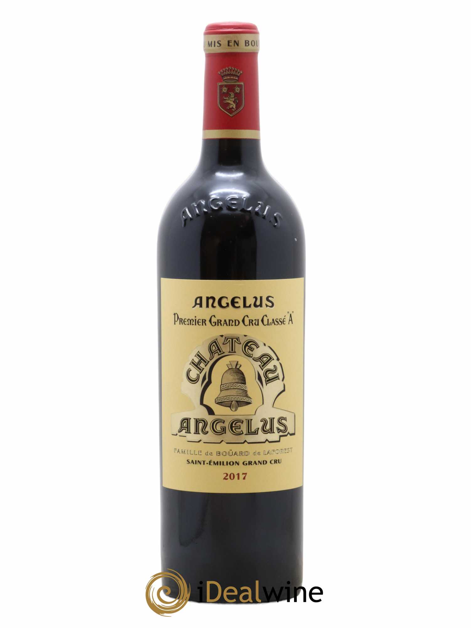 Château Angélus 1er Grand Cru Classé A 2017 - Lot de 1 bouteille - 0