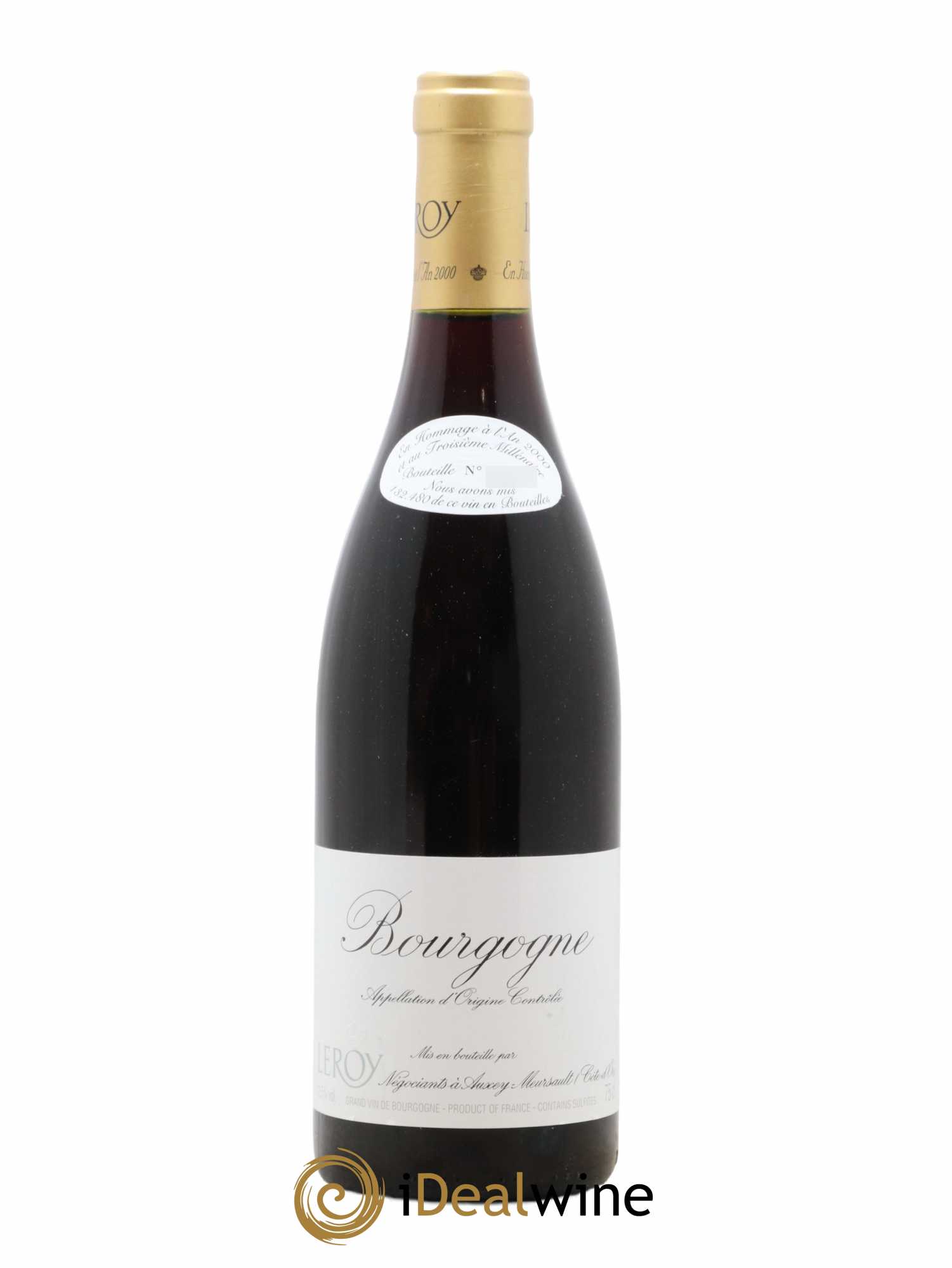 Bourgogne Leroy SA Edition Speciale 2000 - Lot de 1 bouteille - 0